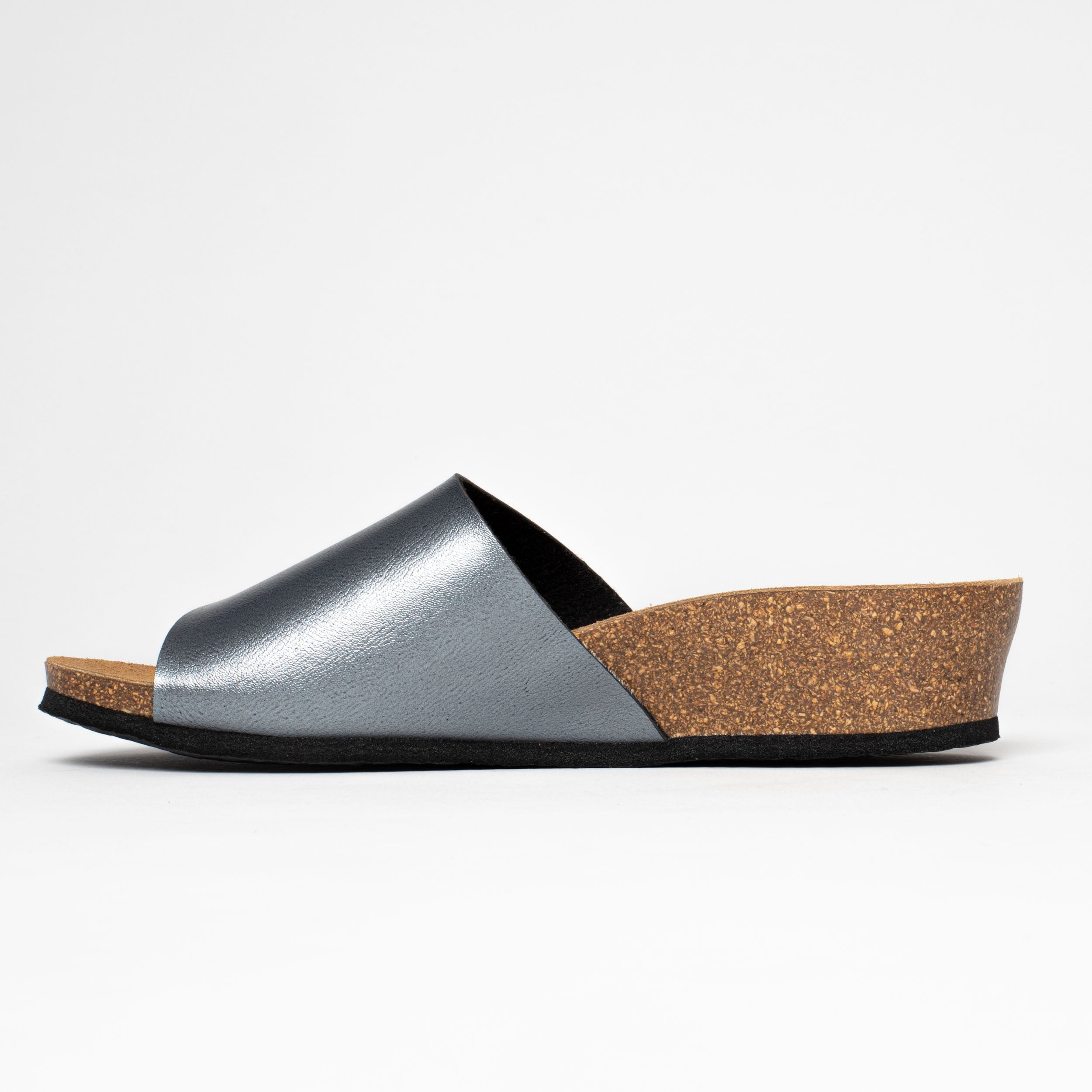 Ventura Anthracite Grey Wedge and Semi-Wedge Sandals