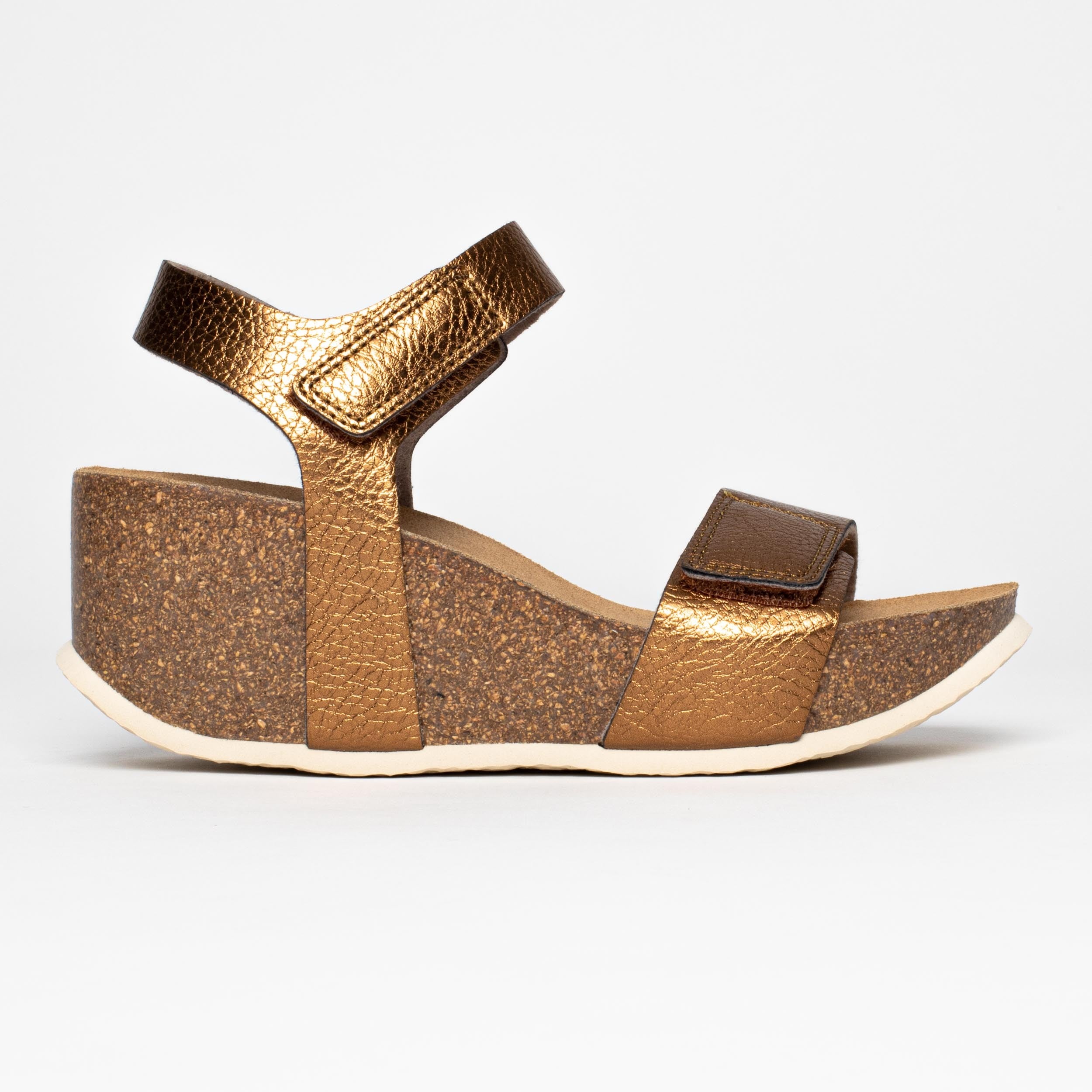 Bilbao Bronze Wedge and Semi-Wedge Sandals