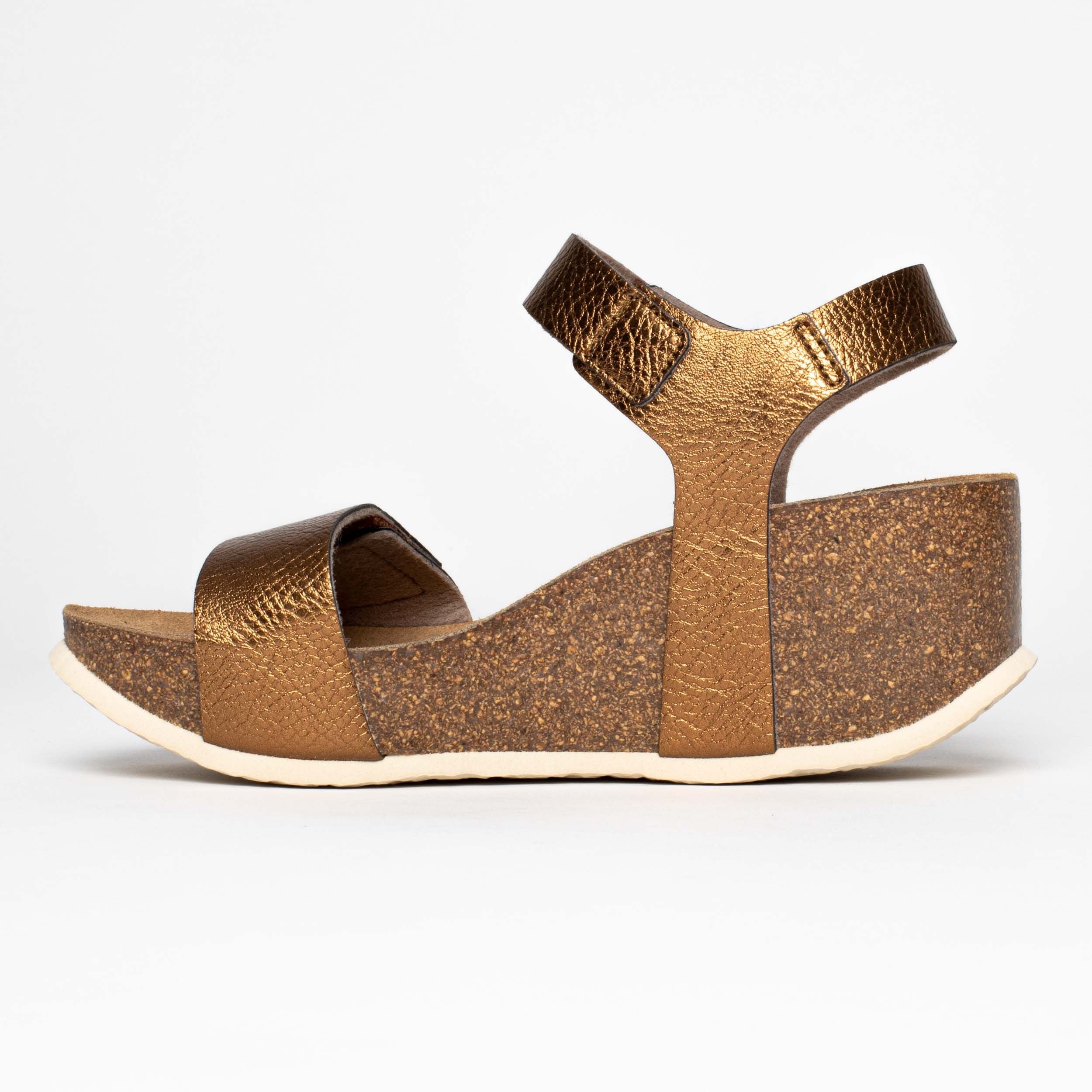 Bilbao Bronze Wedge and Semi-Wedge Sandals