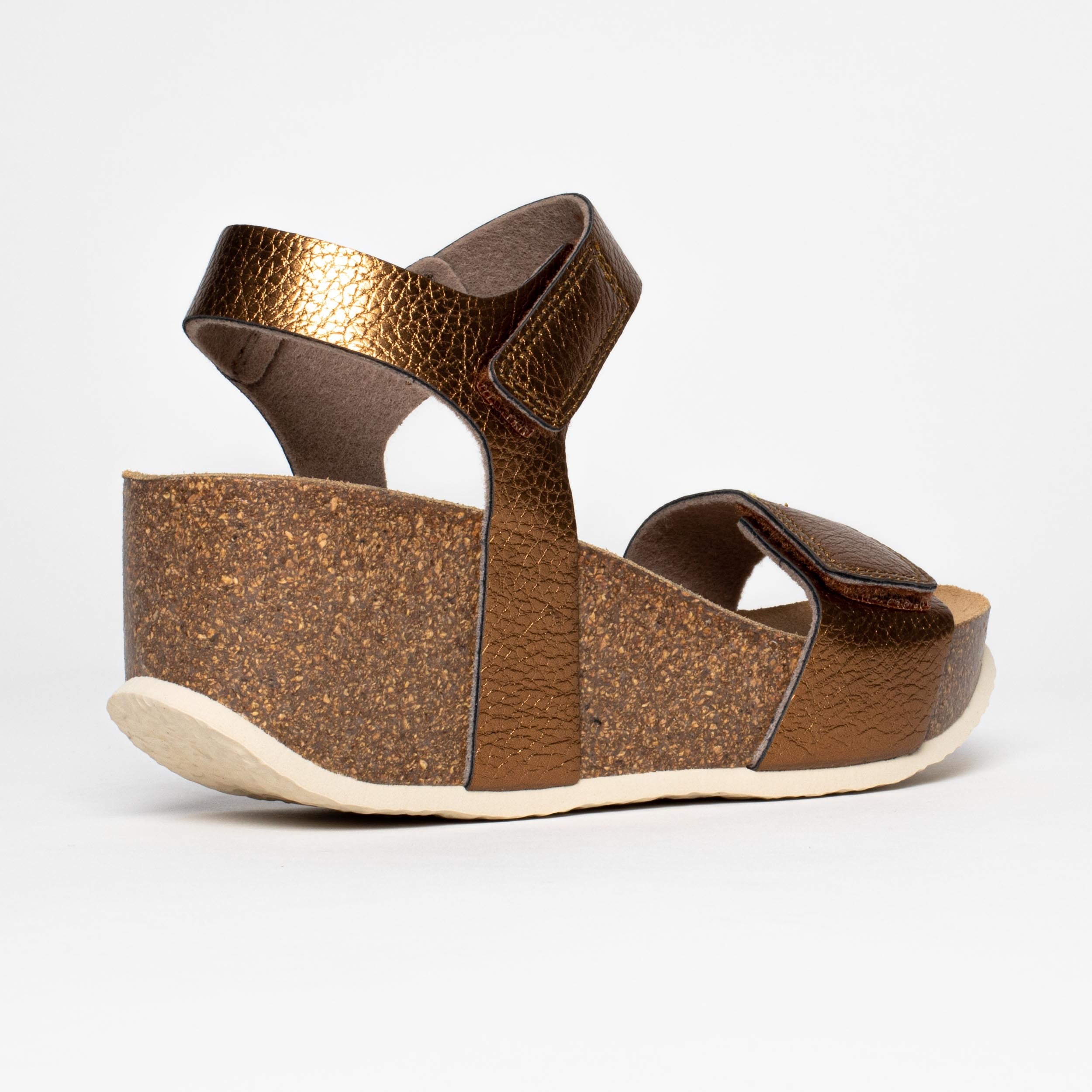 Bilbao Bronze Wedge and Semi-Wedge Sandals