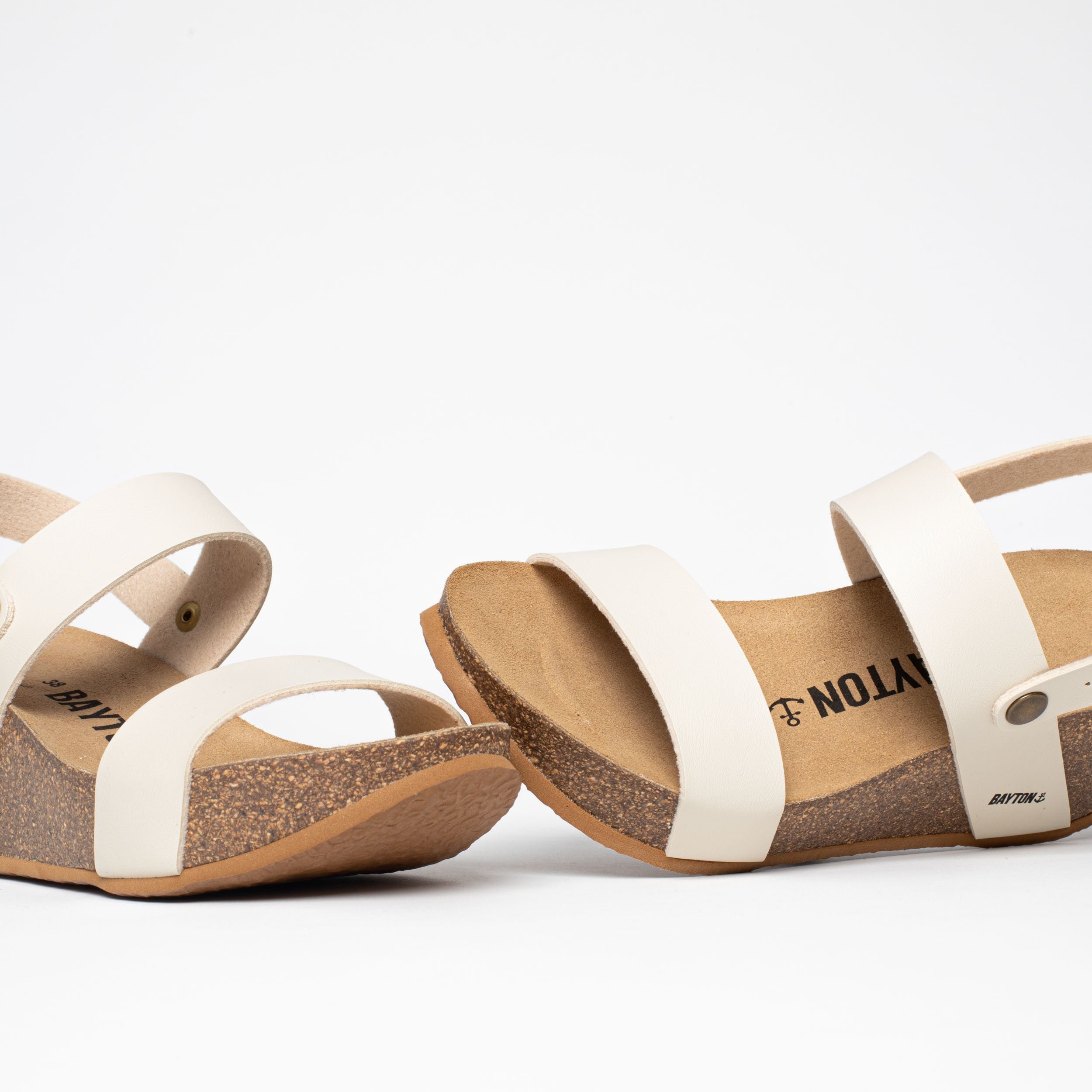 Capri Beige Wedge and Semi-Wedge Sandals