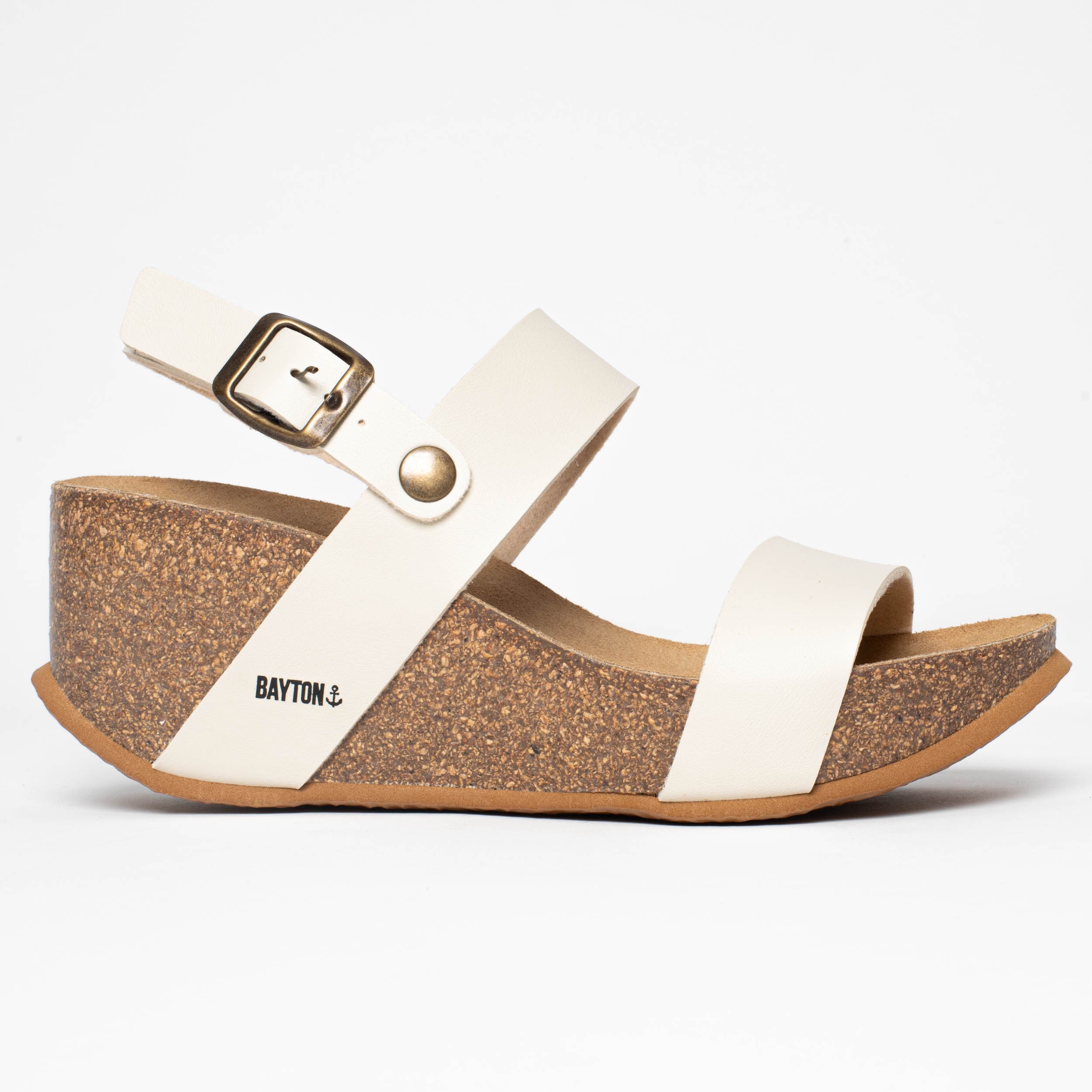 Capri Beige Wedge and Semi-Wedge Sandals