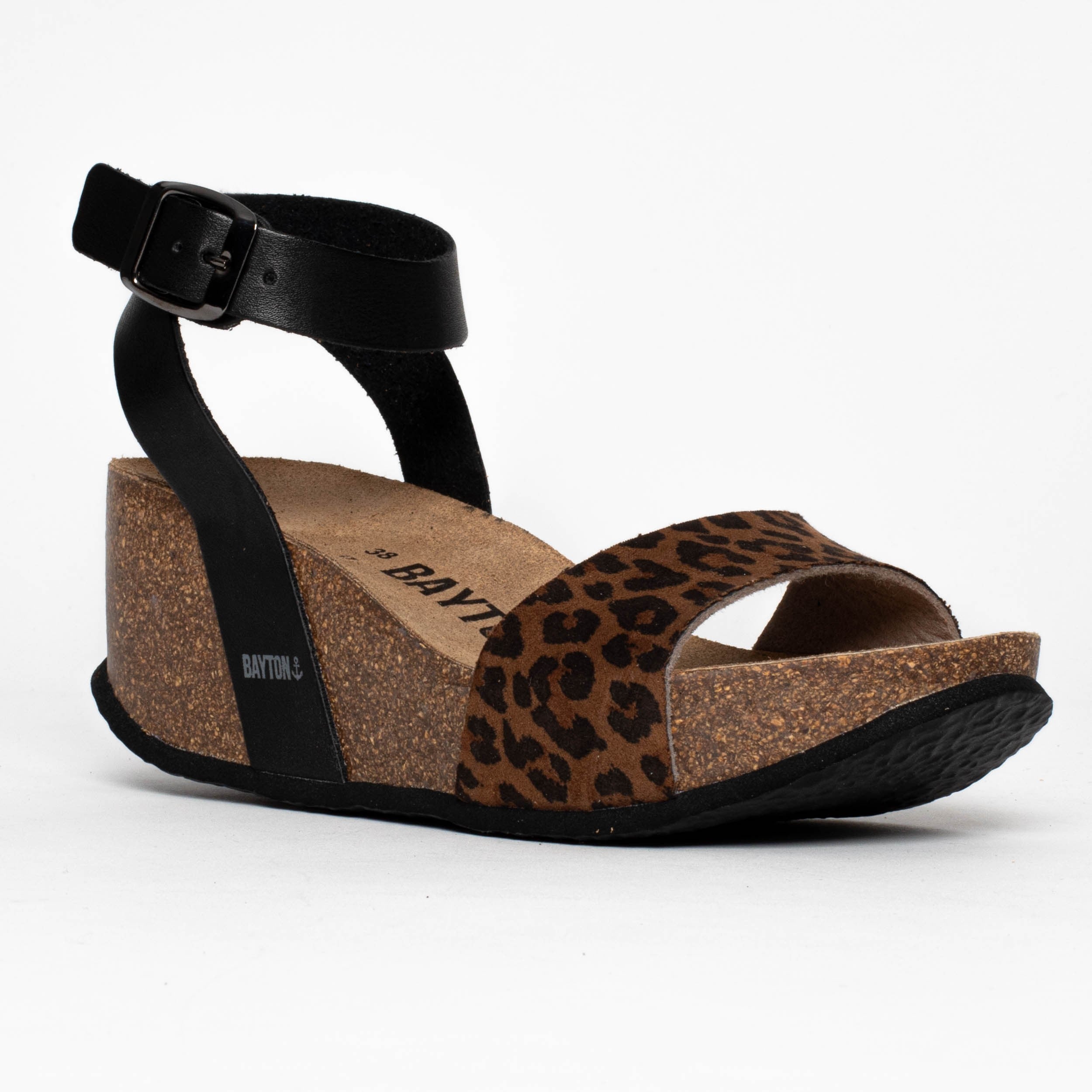 Leopard Sol Wedge and Semi-Wedge Sandals