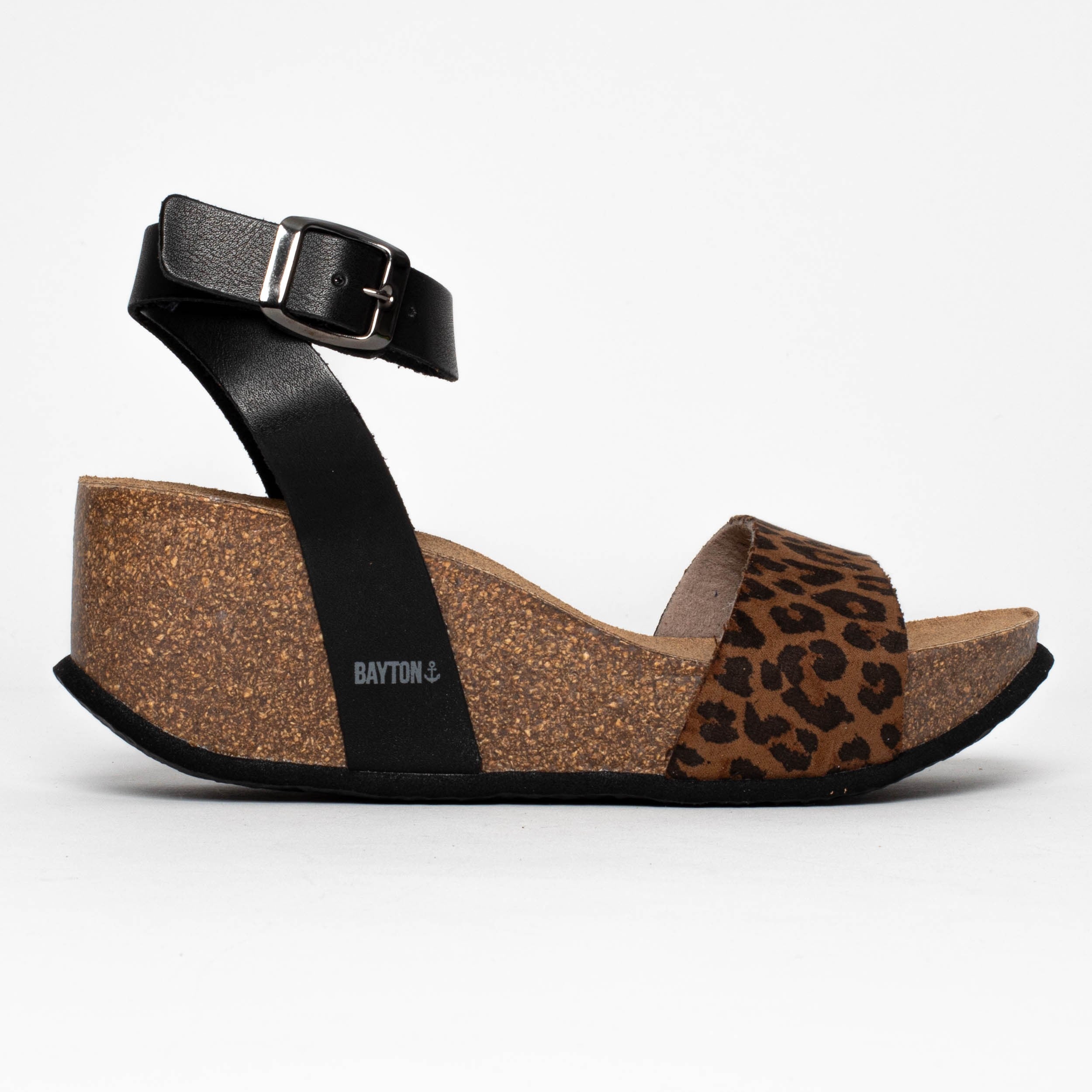 Sandalias Sol Cuña y Semicuña Leopardo