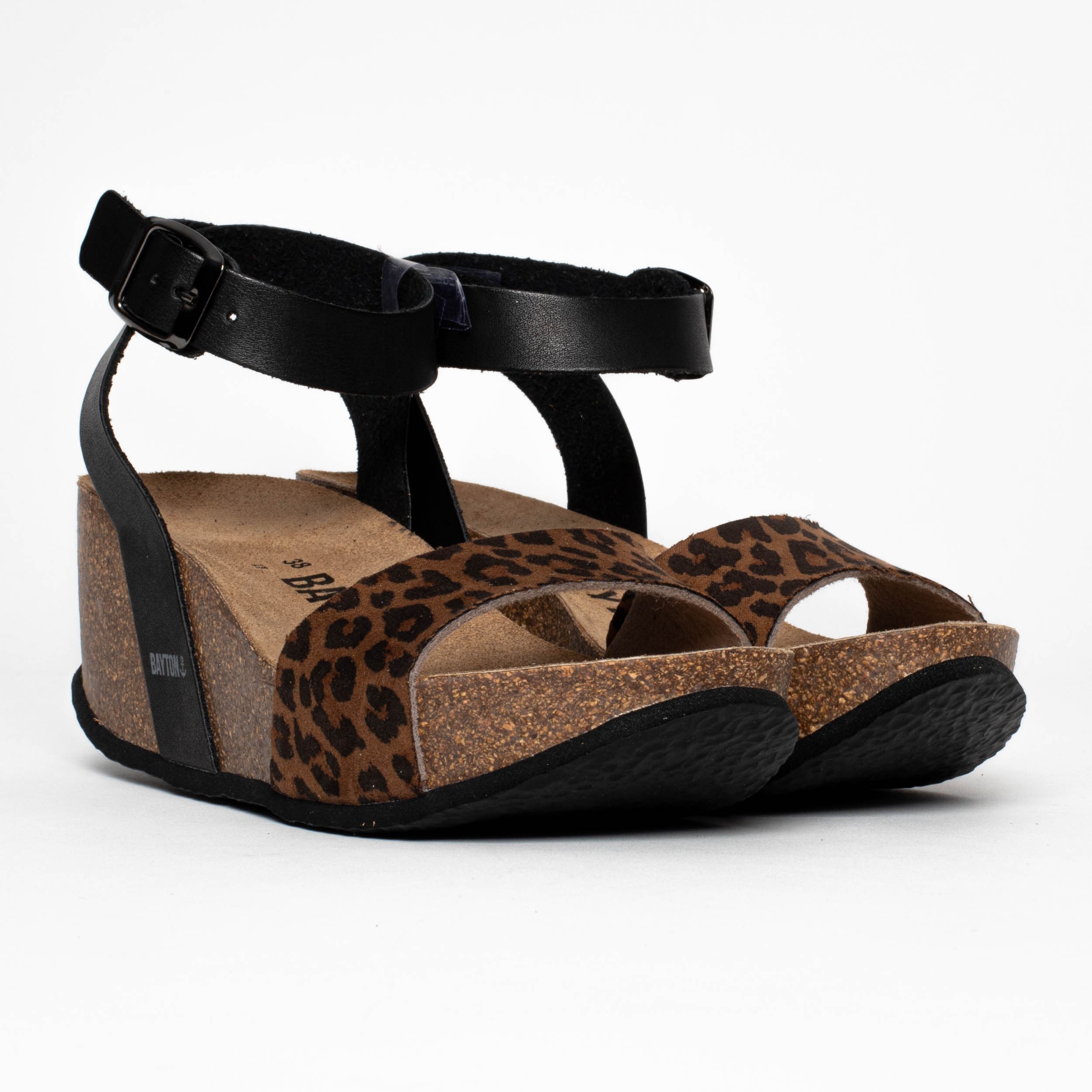 Sandalias Sol Cuña y Semicuña Leopardo