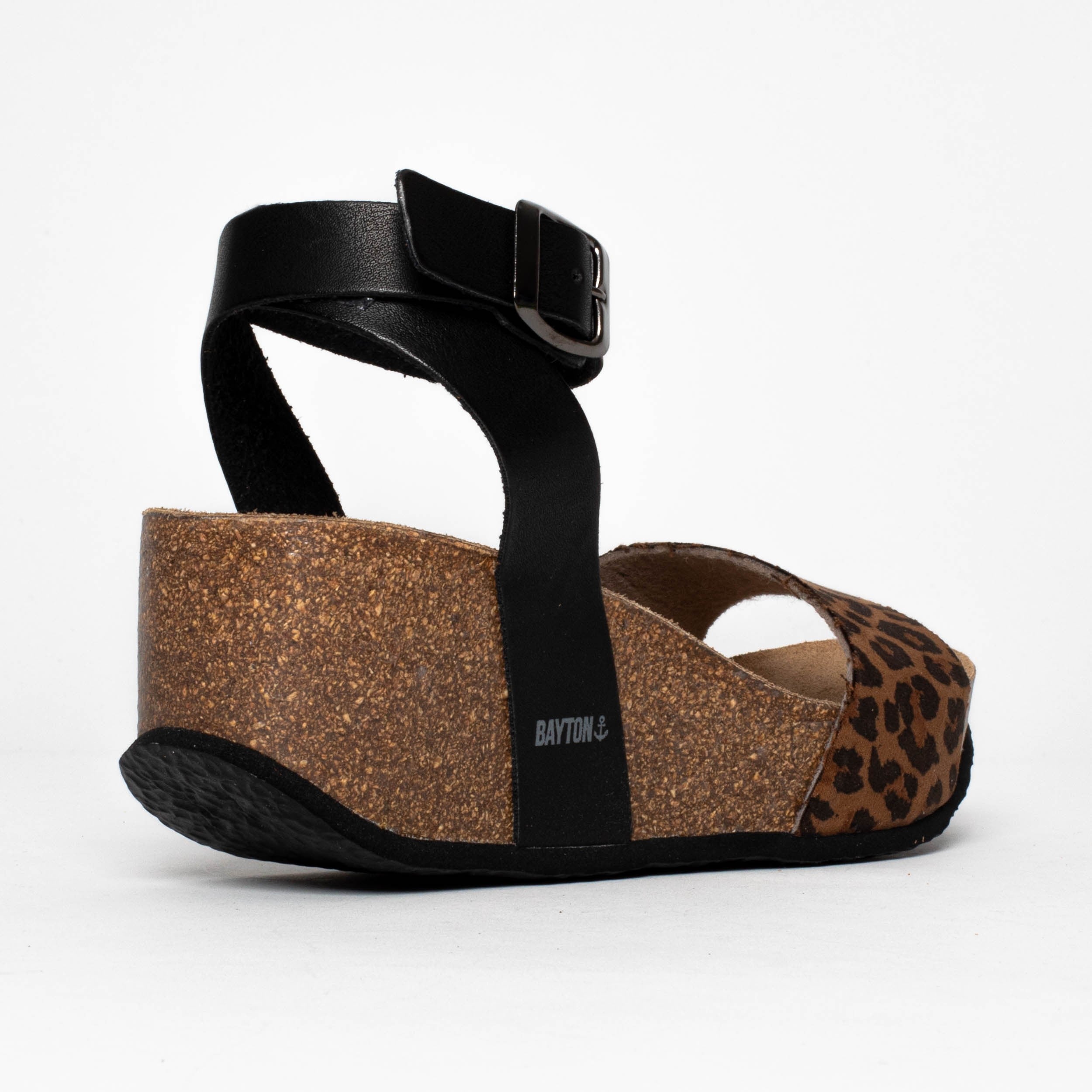 Leopard Sol Wedge and Semi-Wedge Sandals