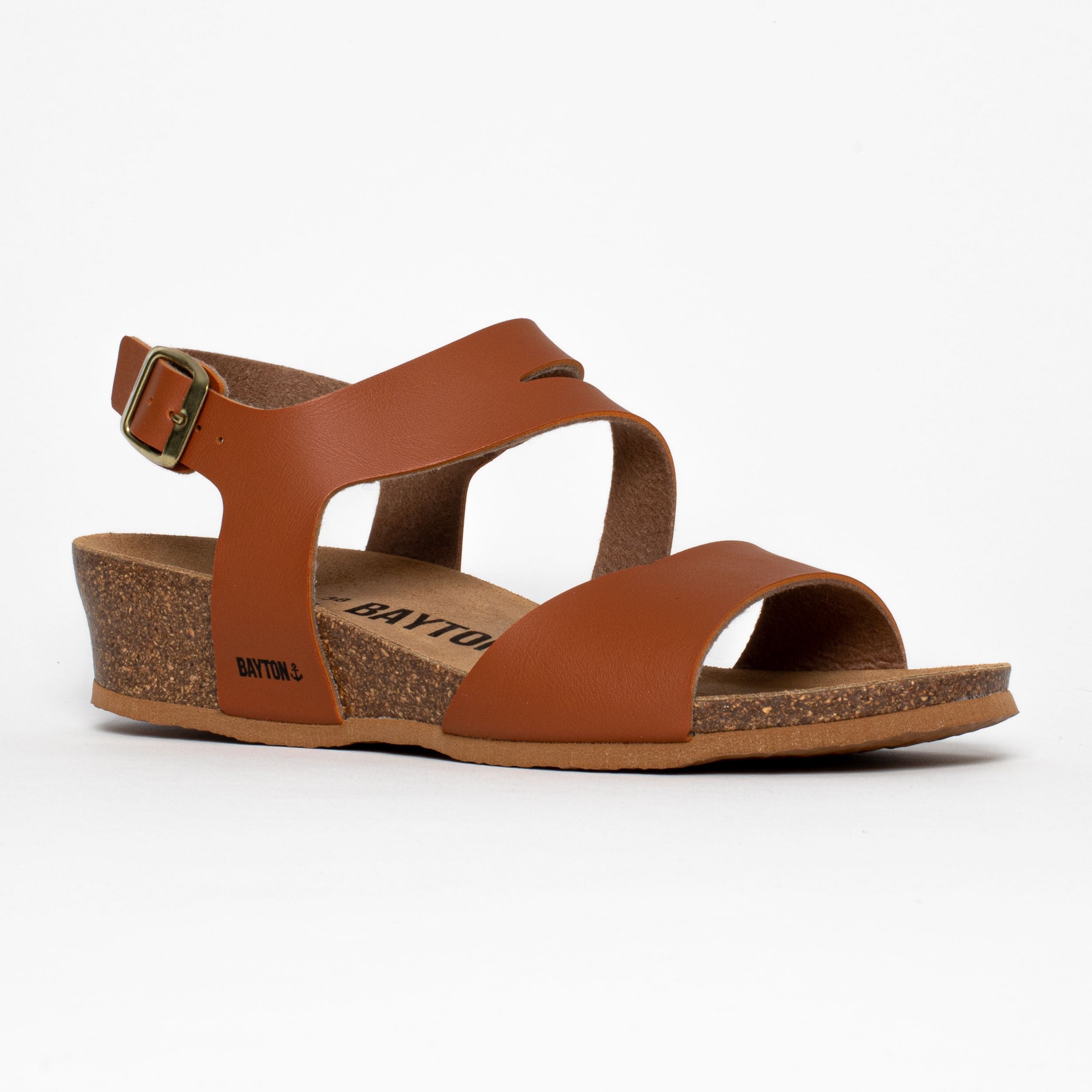 Reus Camel Wedge and Semi-Wedge Sandals