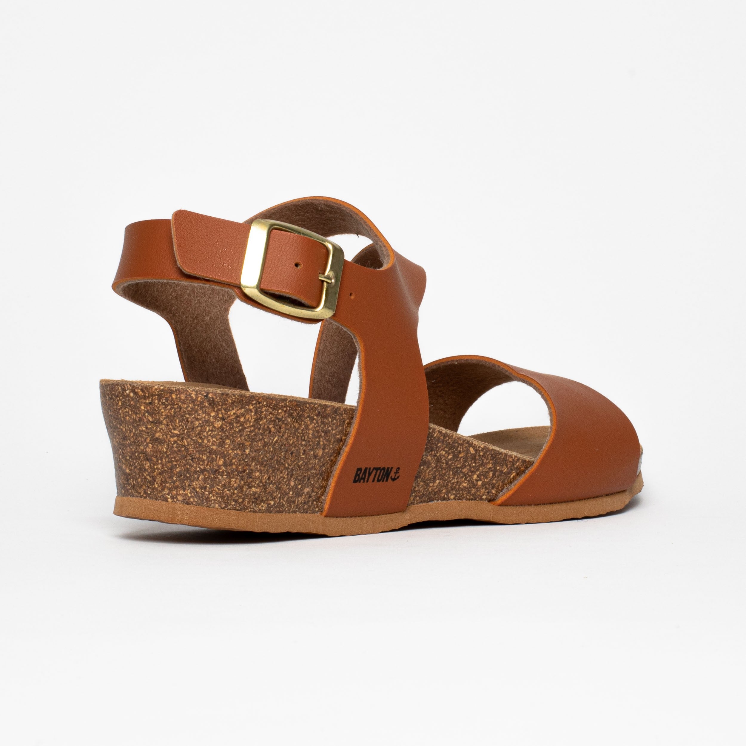 Reus Camel Wedge and Semi-Wedge Sandals