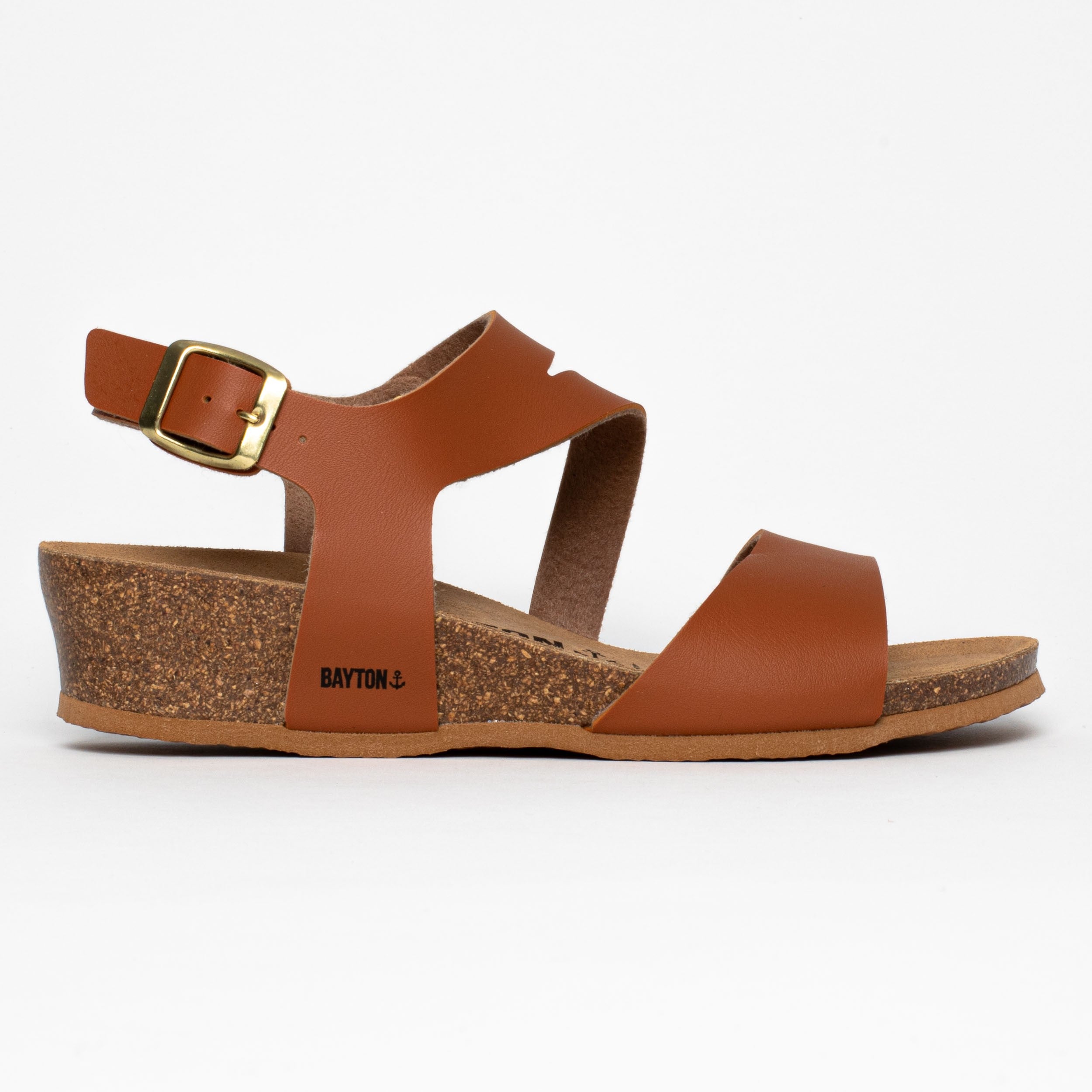 Reus Camel Wedge and Semi-Wedge Sandals