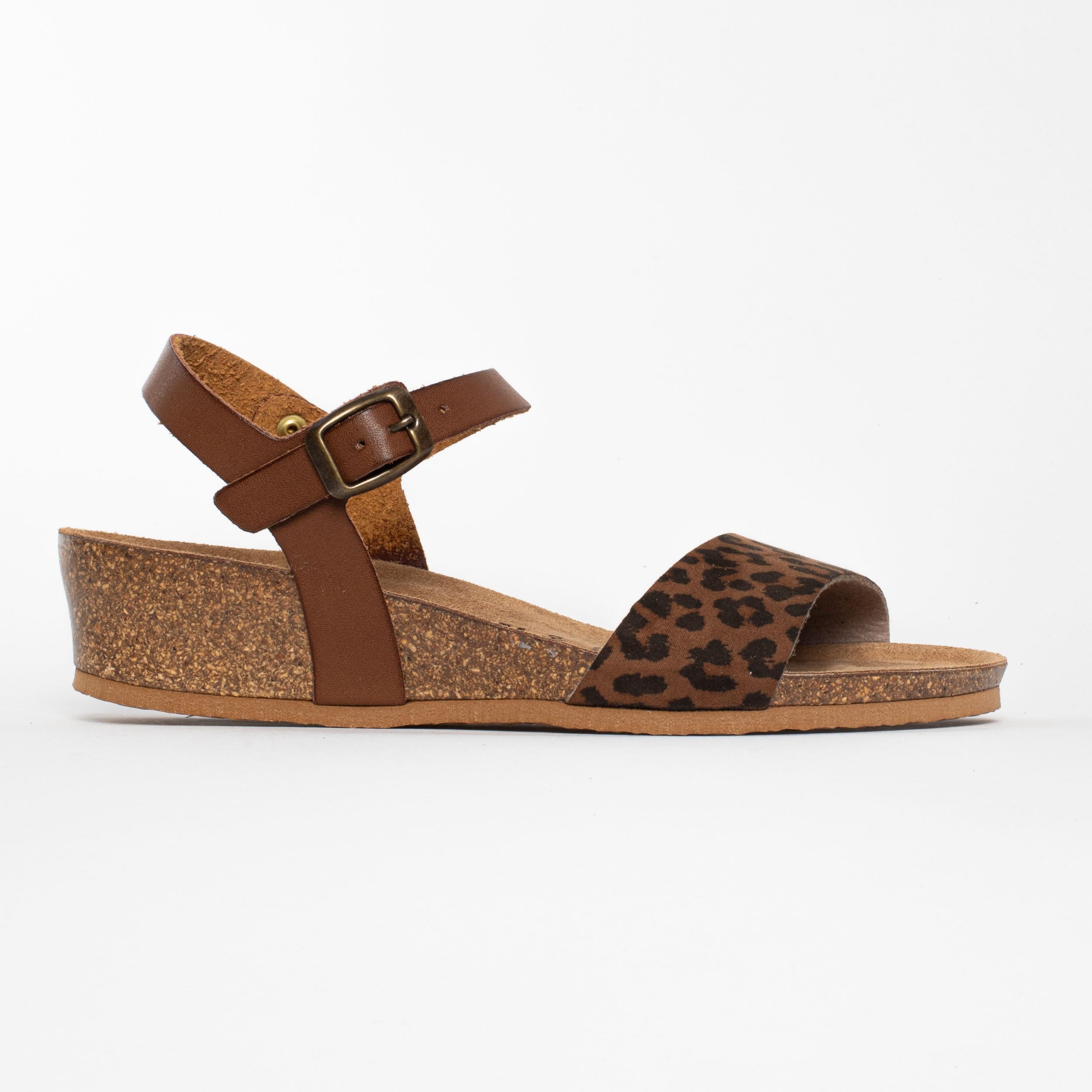 Sandalias Wodonga Cuña y Semicuña Camel