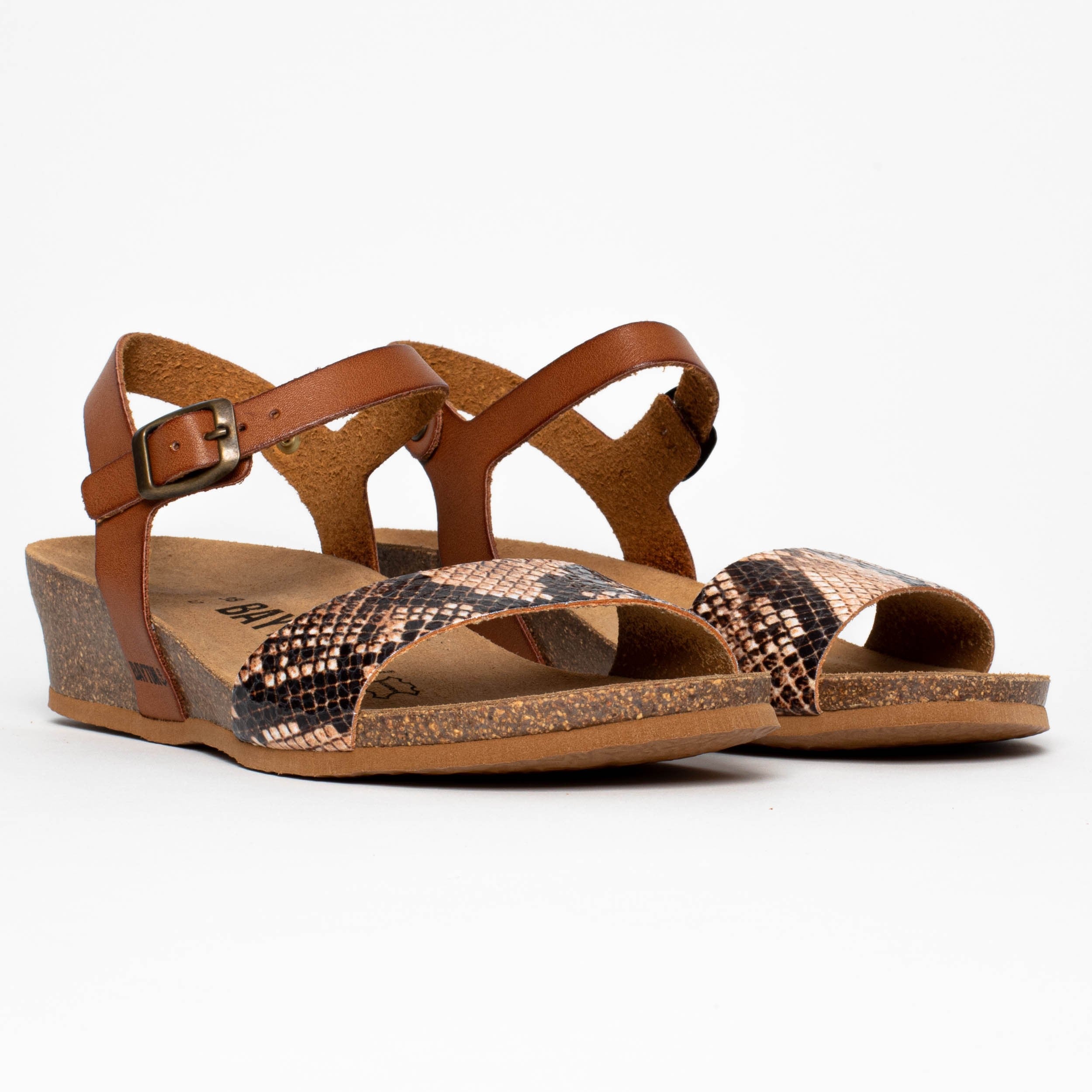 Wodonga Camel Wedge and Semi-Wedge Sandals