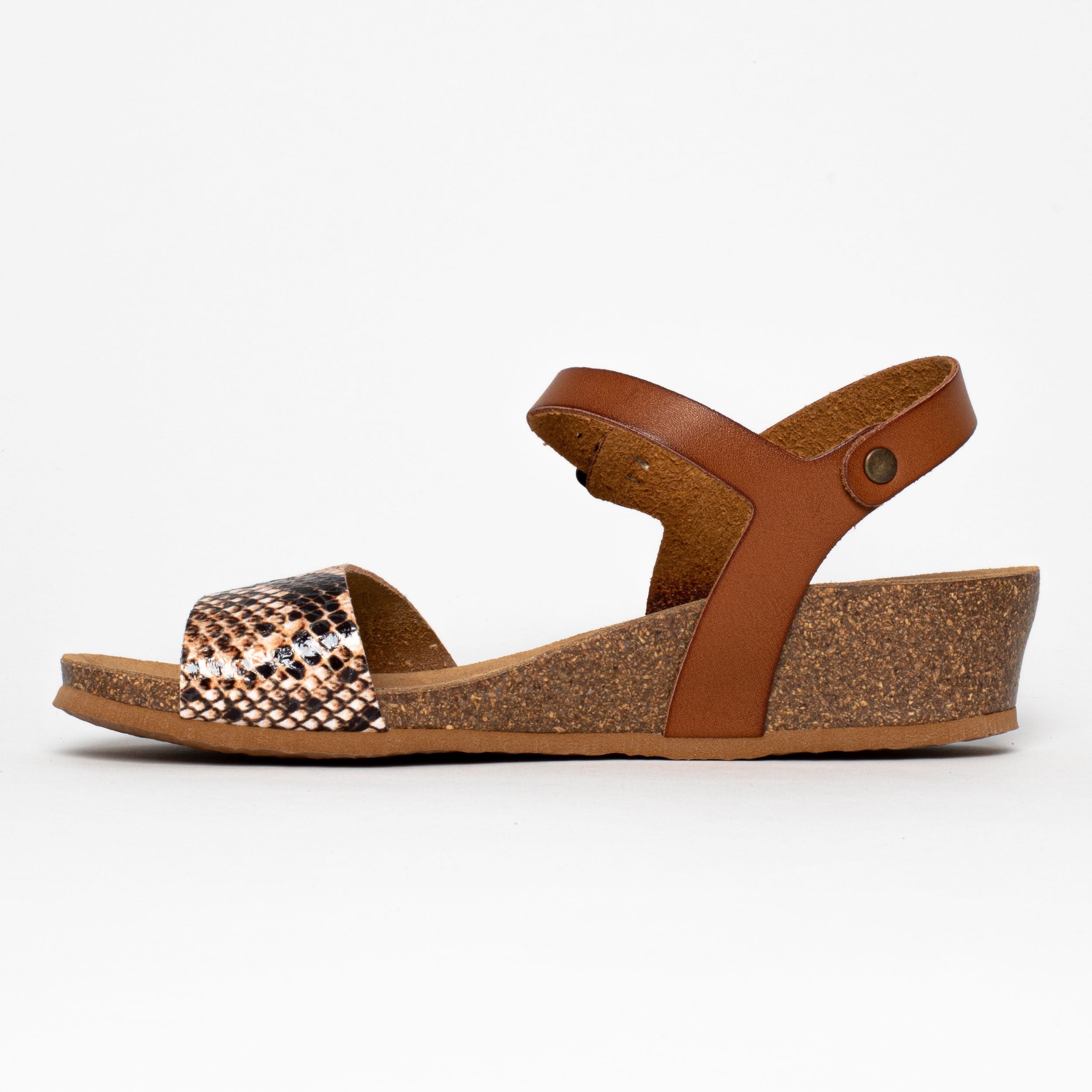 Wodonga Camel Wedge and Semi-Wedge Sandals