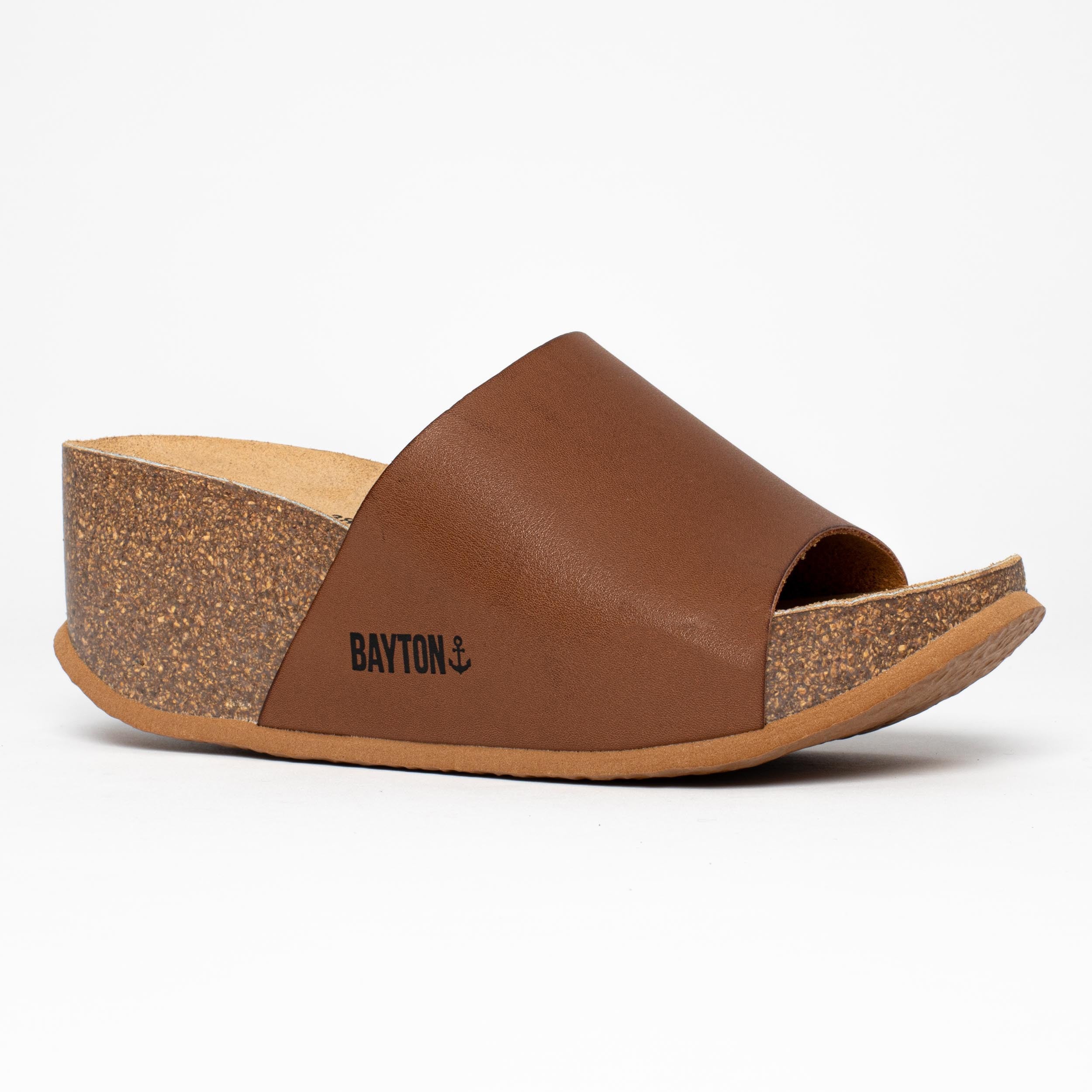 Fuerte Camel Wedge and Semi-Wedge Sandals