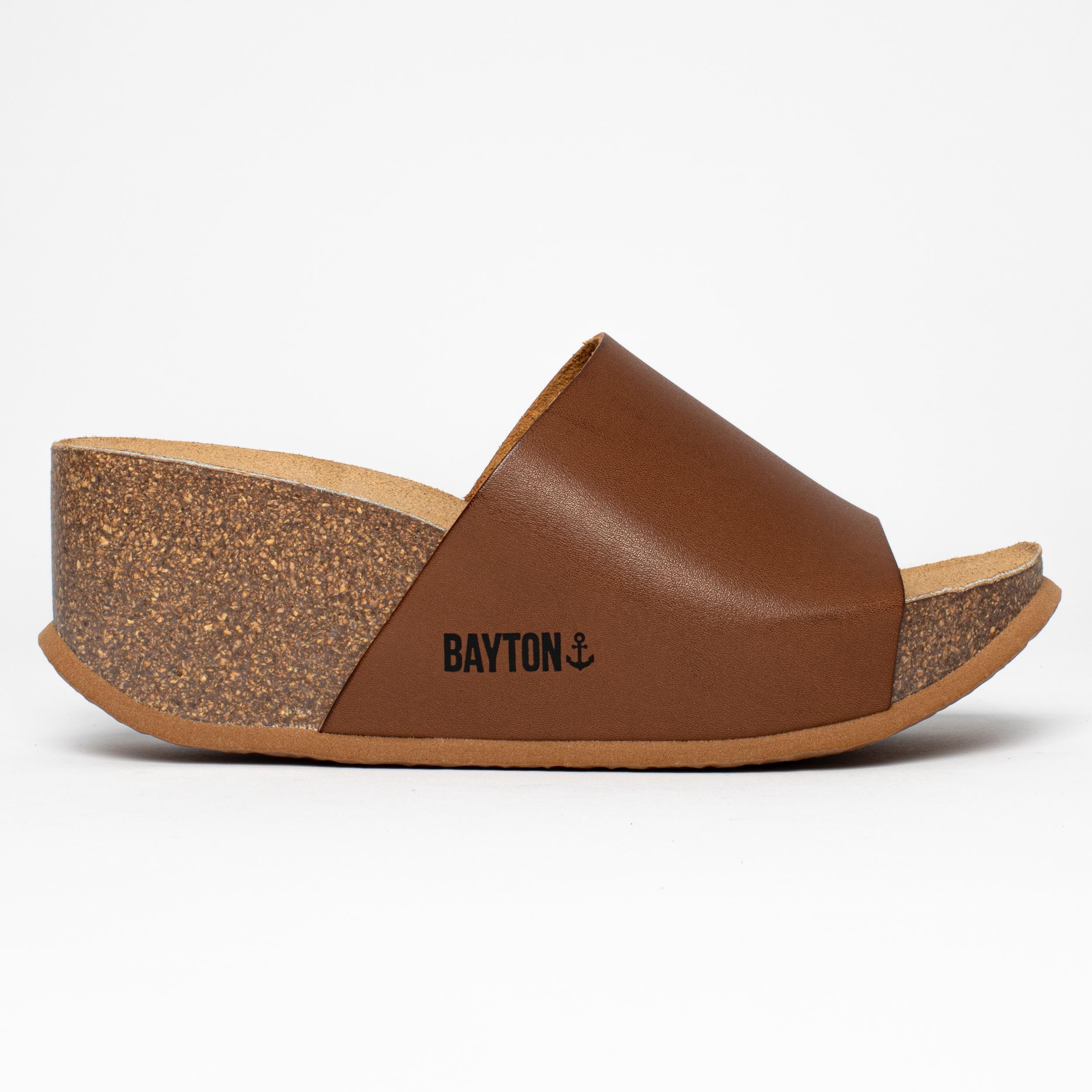 Fuerte Camel Wedge and Semi-Wedge Sandals