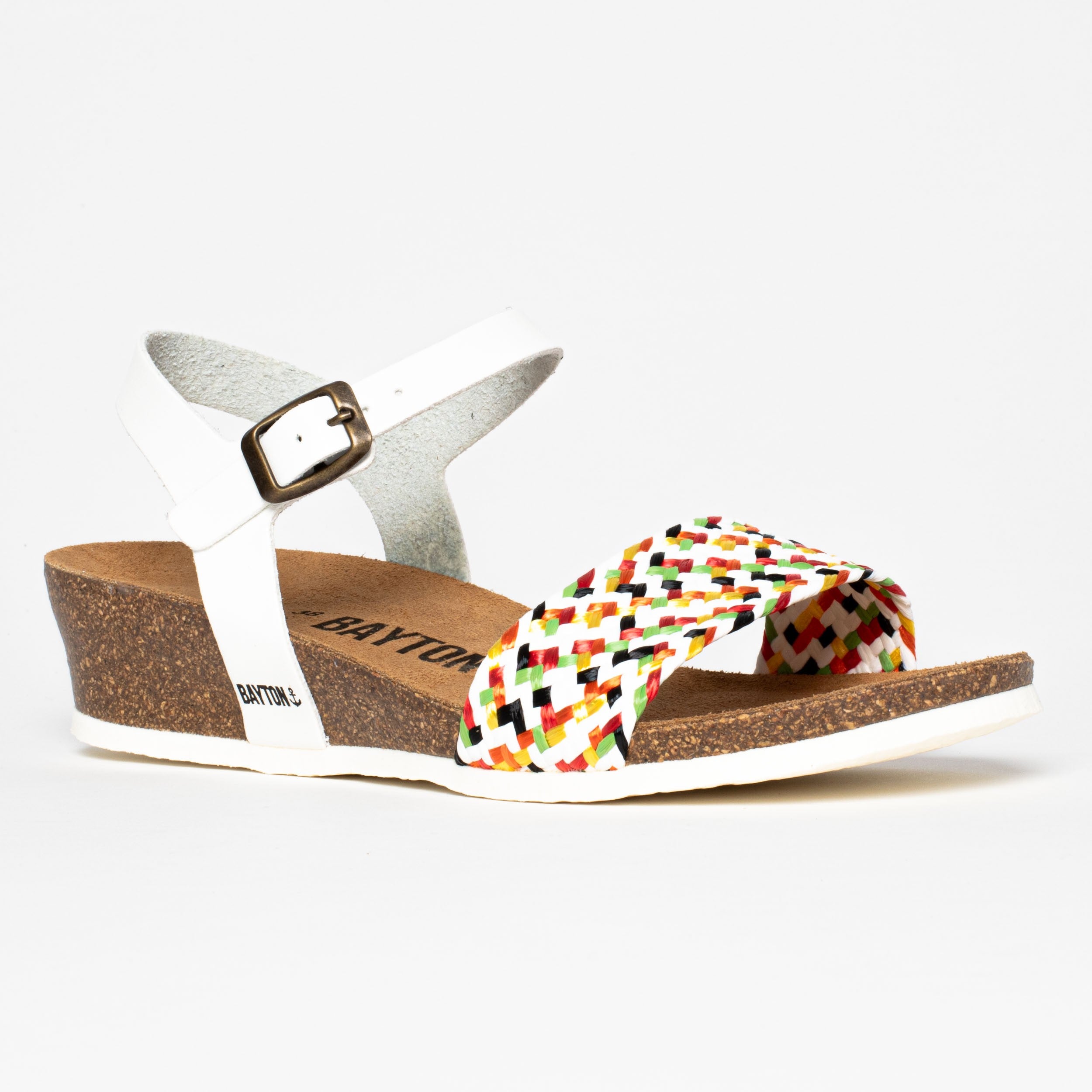 Leganes Multicolor Wedge and Semi-Wedge Sandals