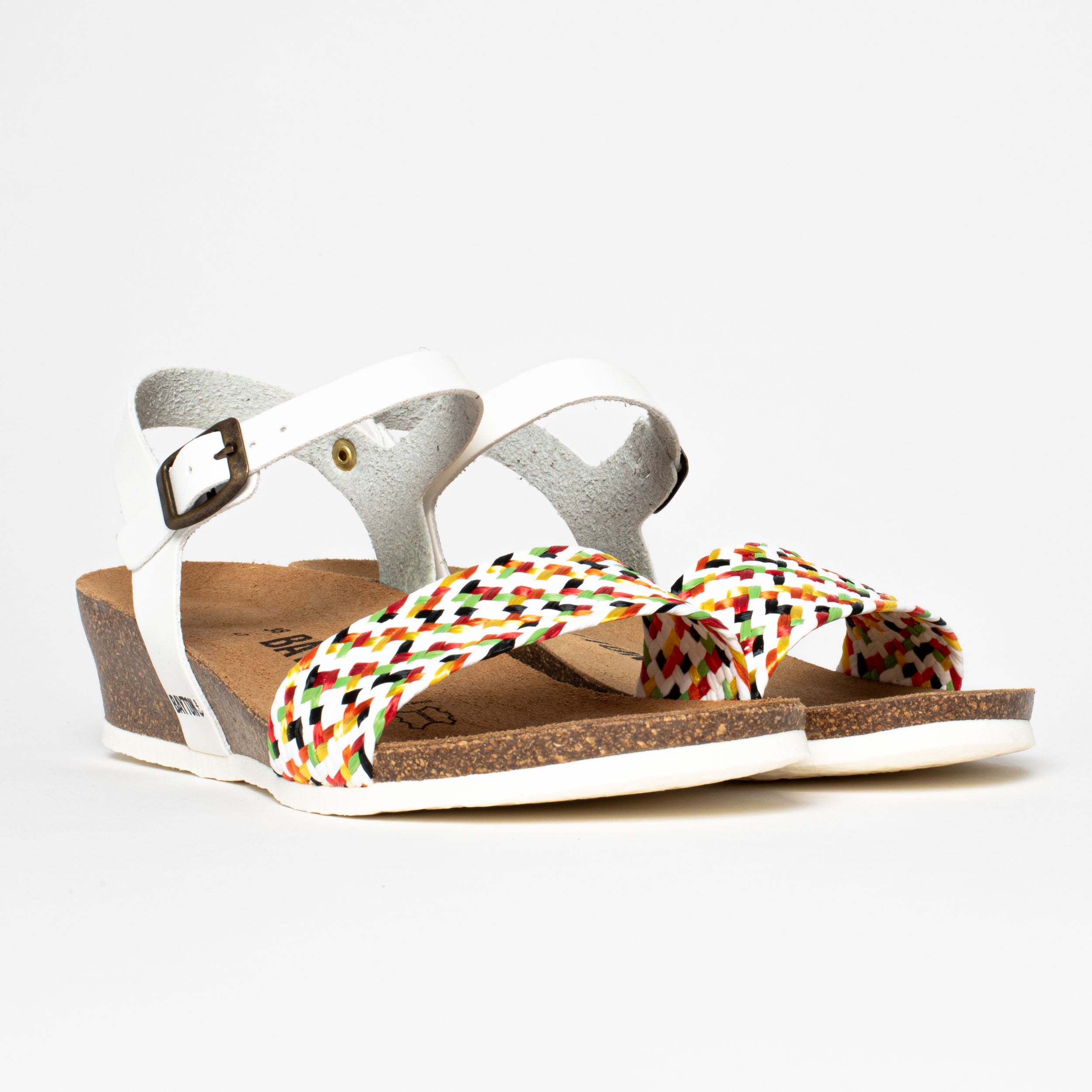 Leganes Multicolor Wedge and Semi-Wedge Sandals