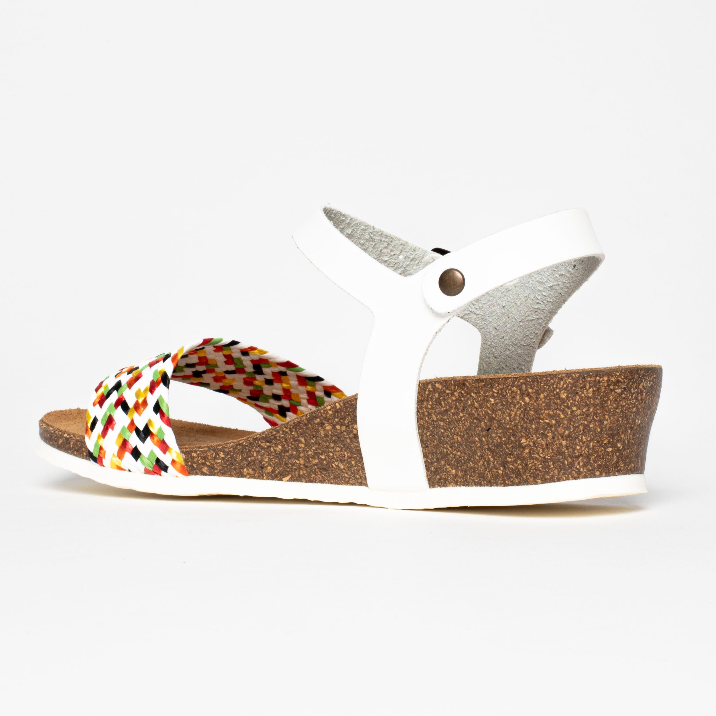 Leganes Multicolor Wedge and Semi-Wedge Sandals