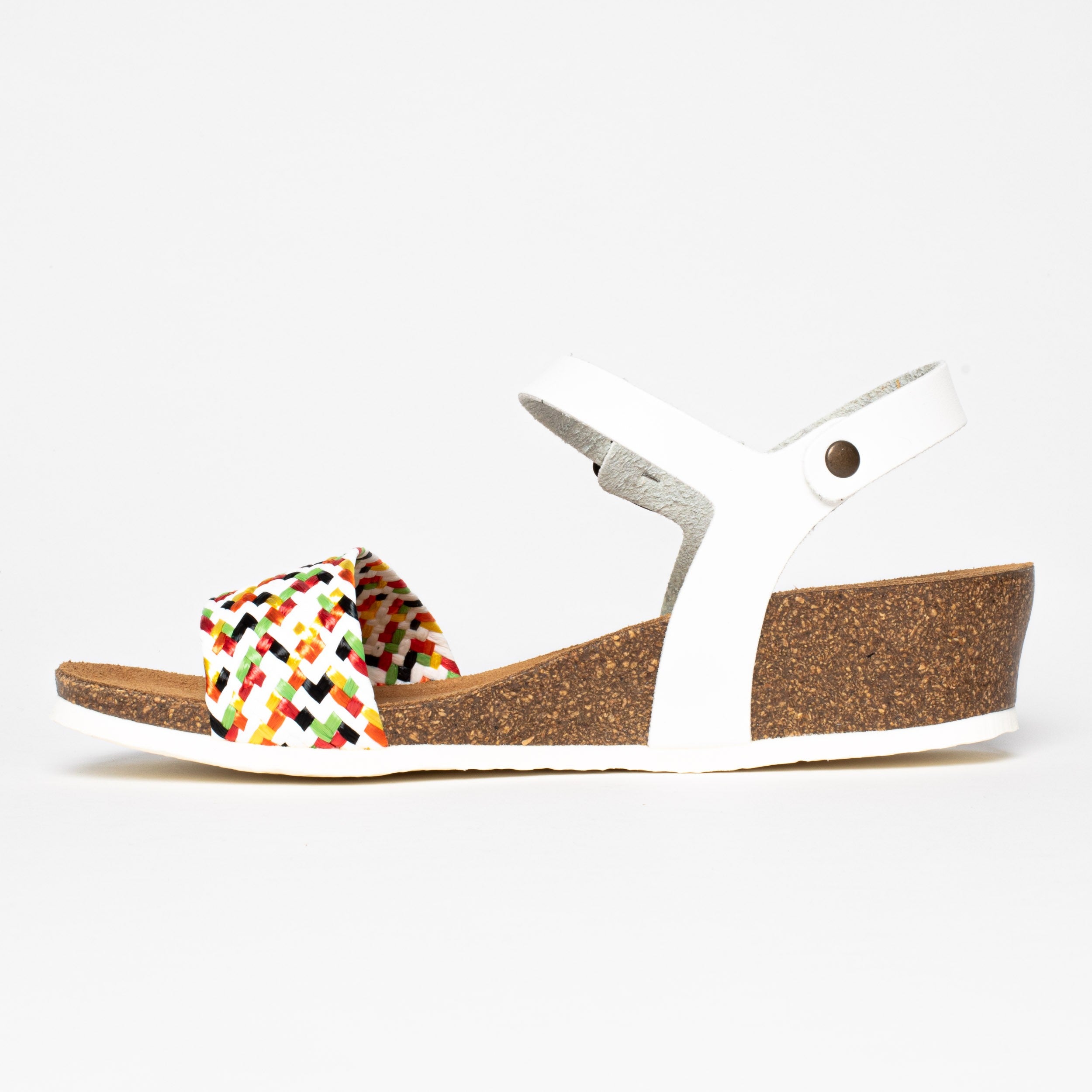 Leganes Multicolor Wedge and Semi-Wedge Sandals