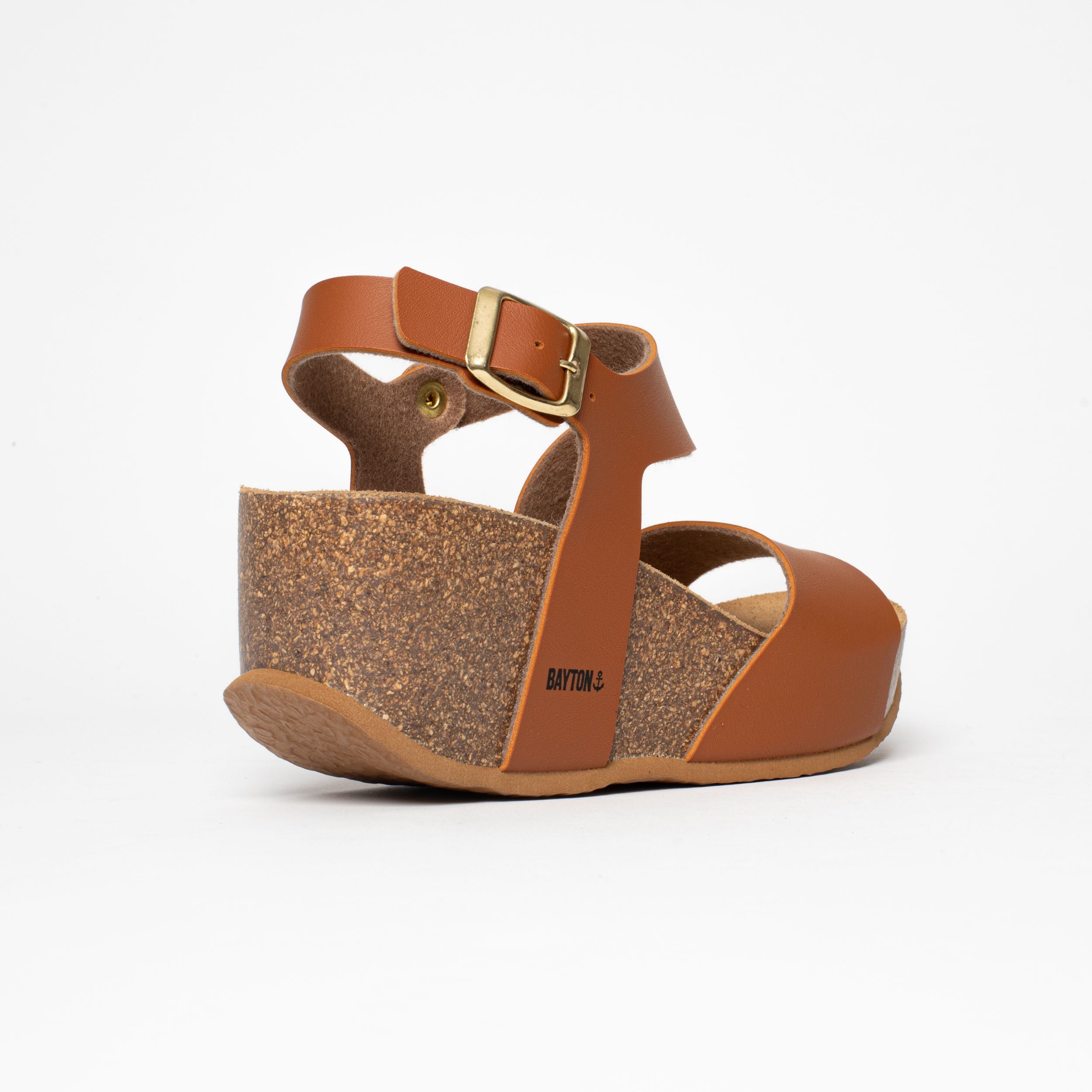 Ibiza Camel Wedge and Semi-Wedge Sandals