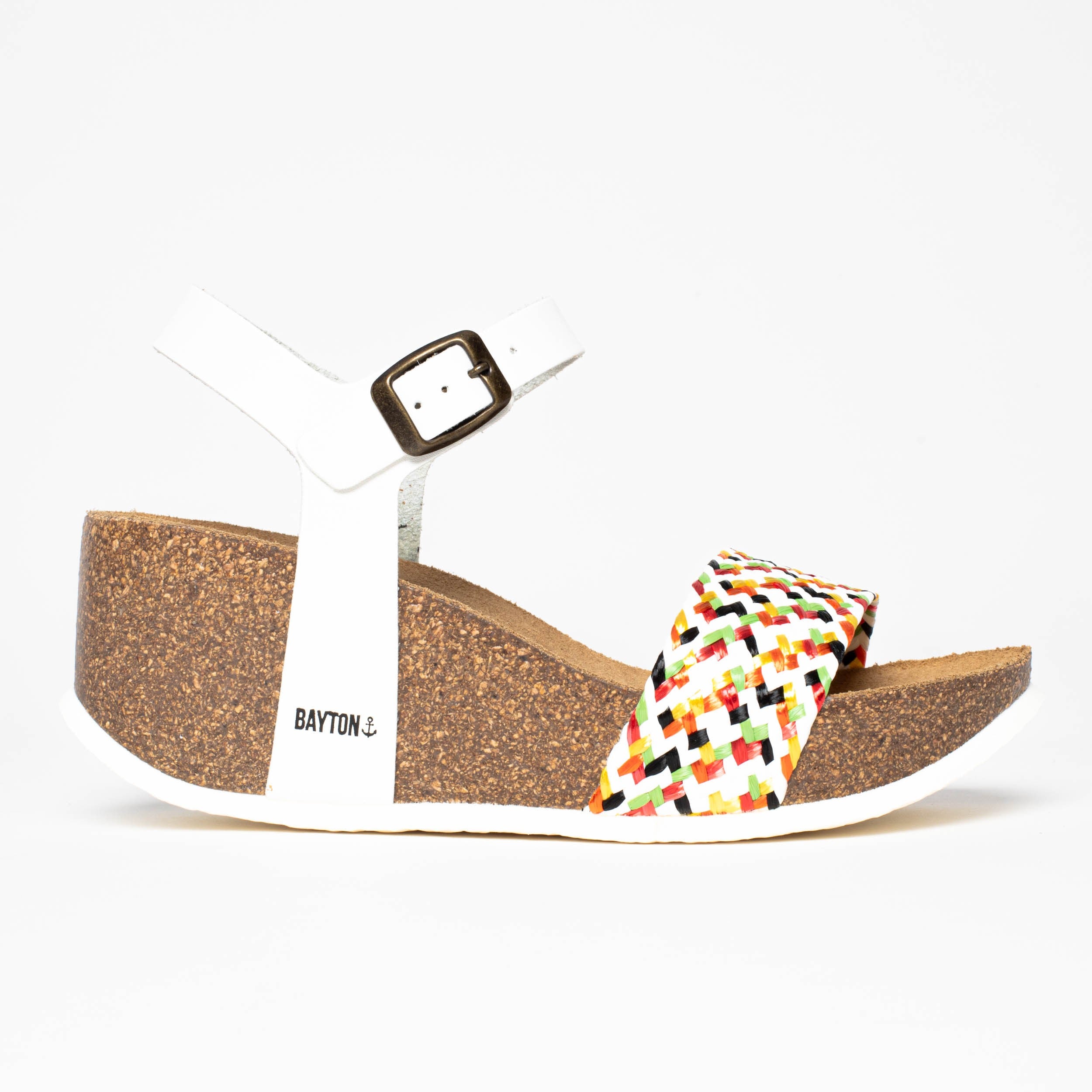 Toledo Multicolor Wedge and Semi-Wedge Sandals