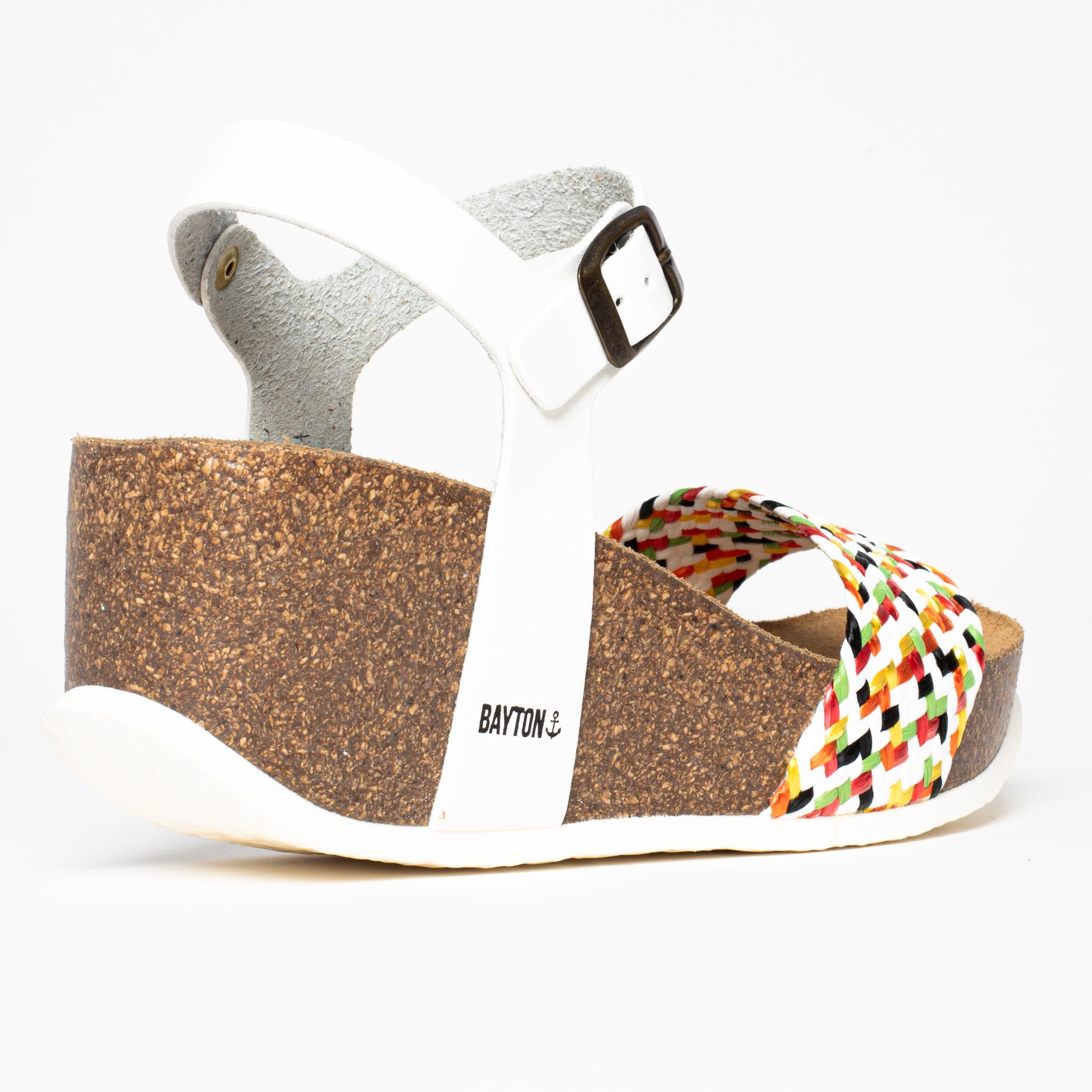 Toledo Multicolor Wedge and Semi-Wedge Sandals