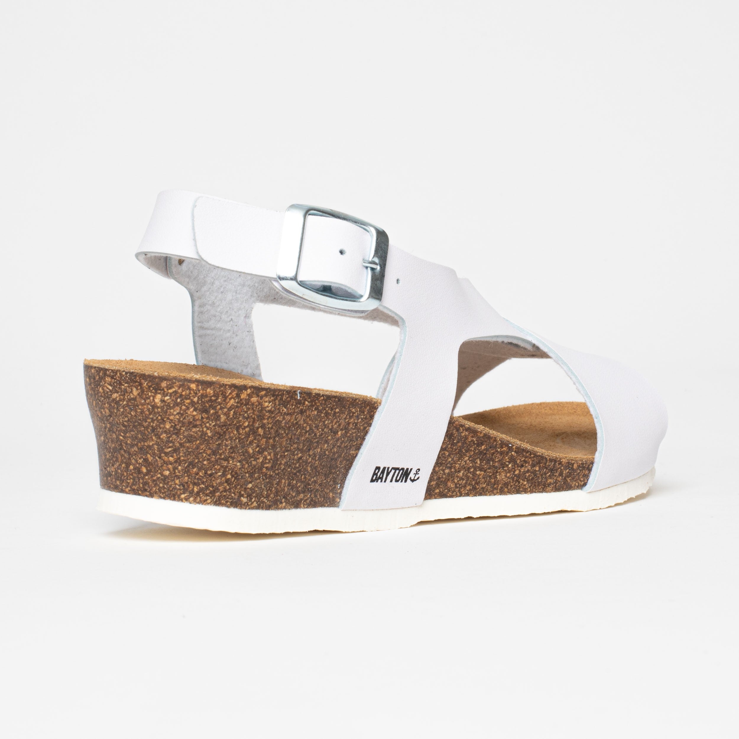 Salamanca White Wedge and Semi-Wedge Sandals