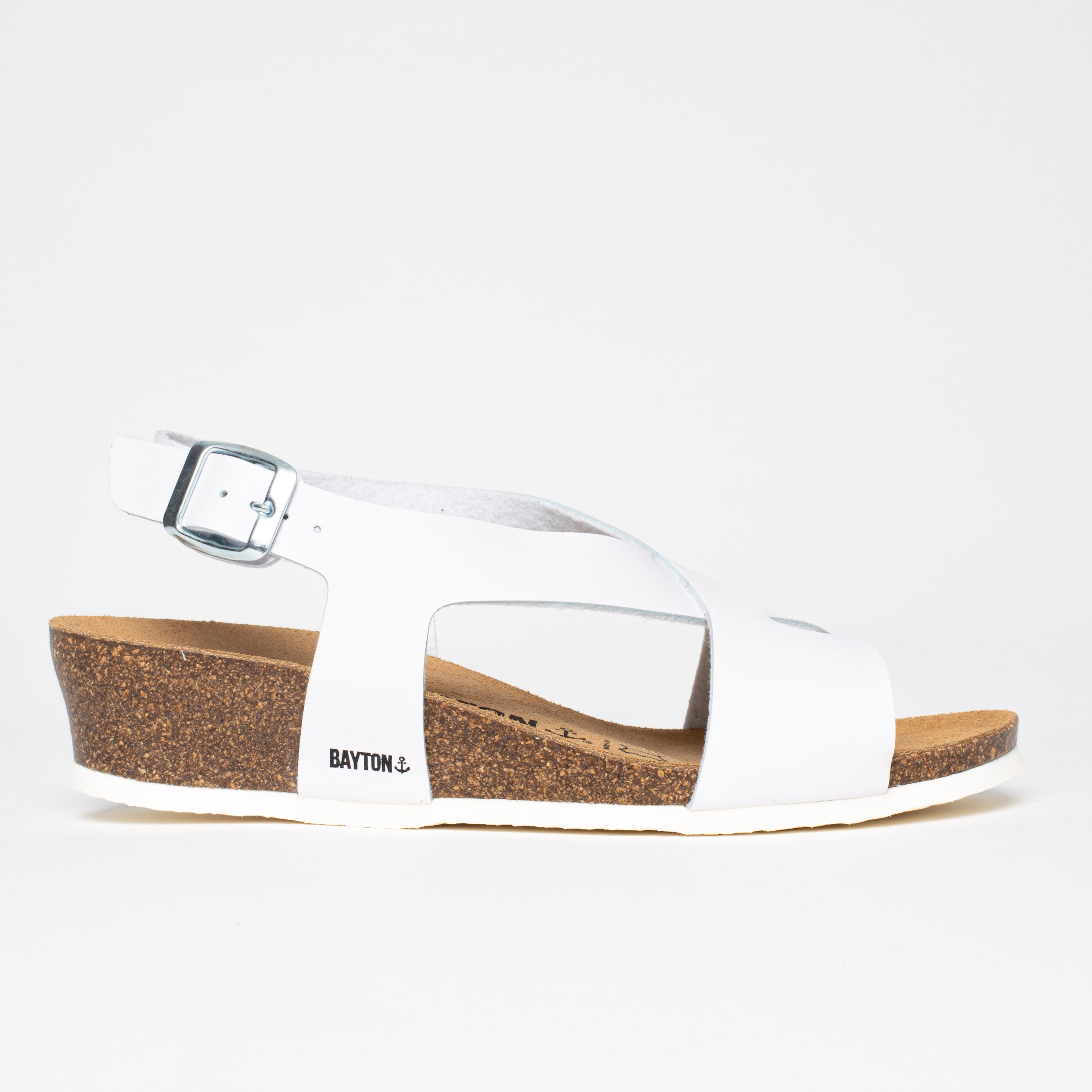 Sandalias Salamanque Cuña Y Semicuña Blanco