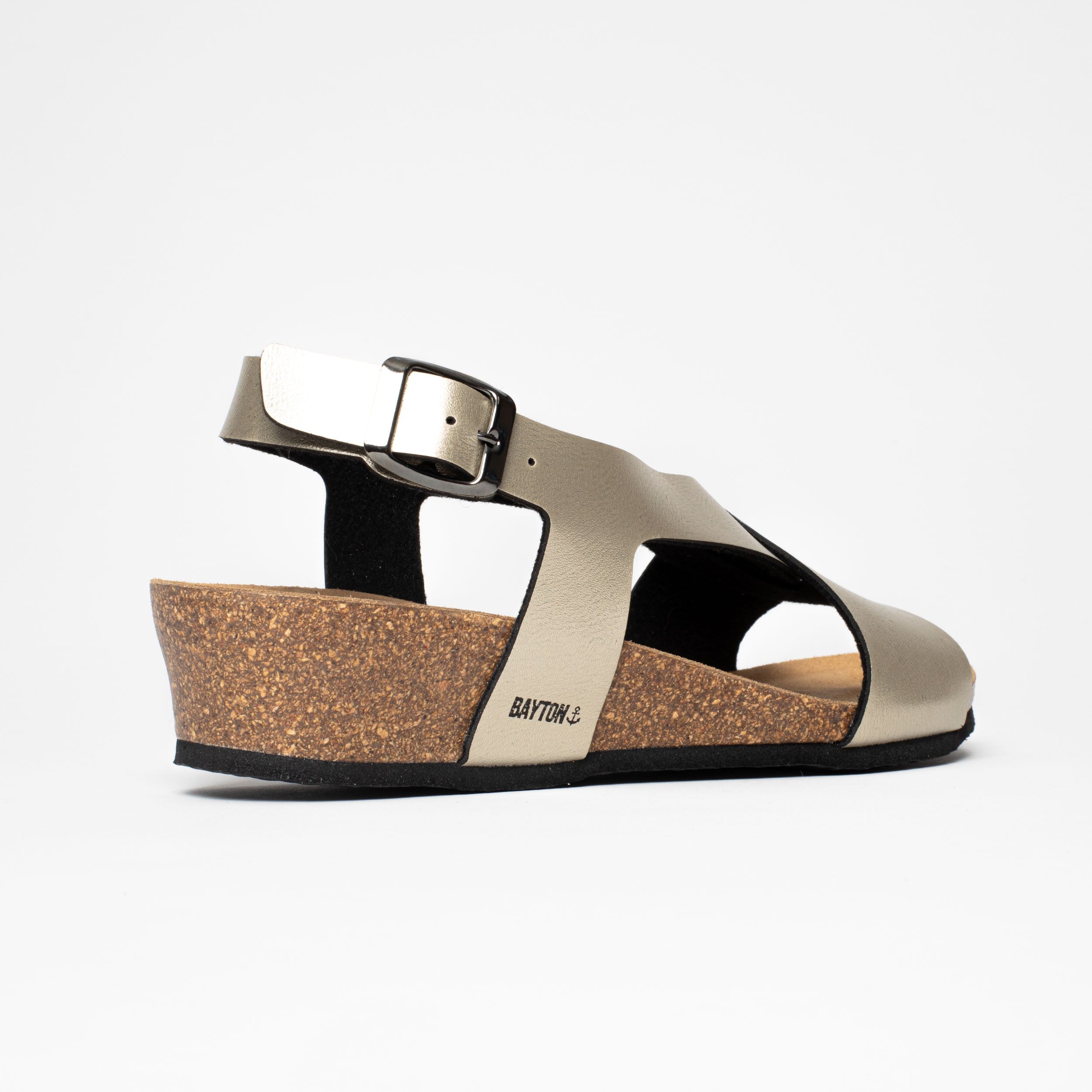 Salamanca Gold Wedge and Semi-Wedge Sandals