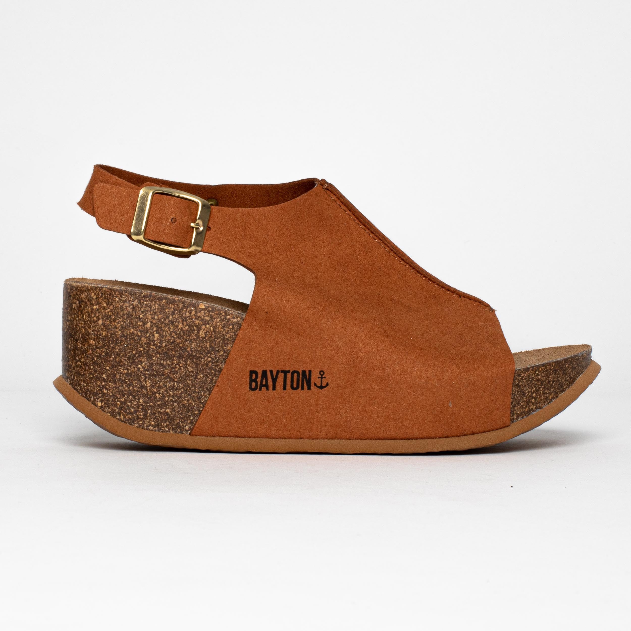 Cruz Tan Wedge and Semi-Wedge Sandals