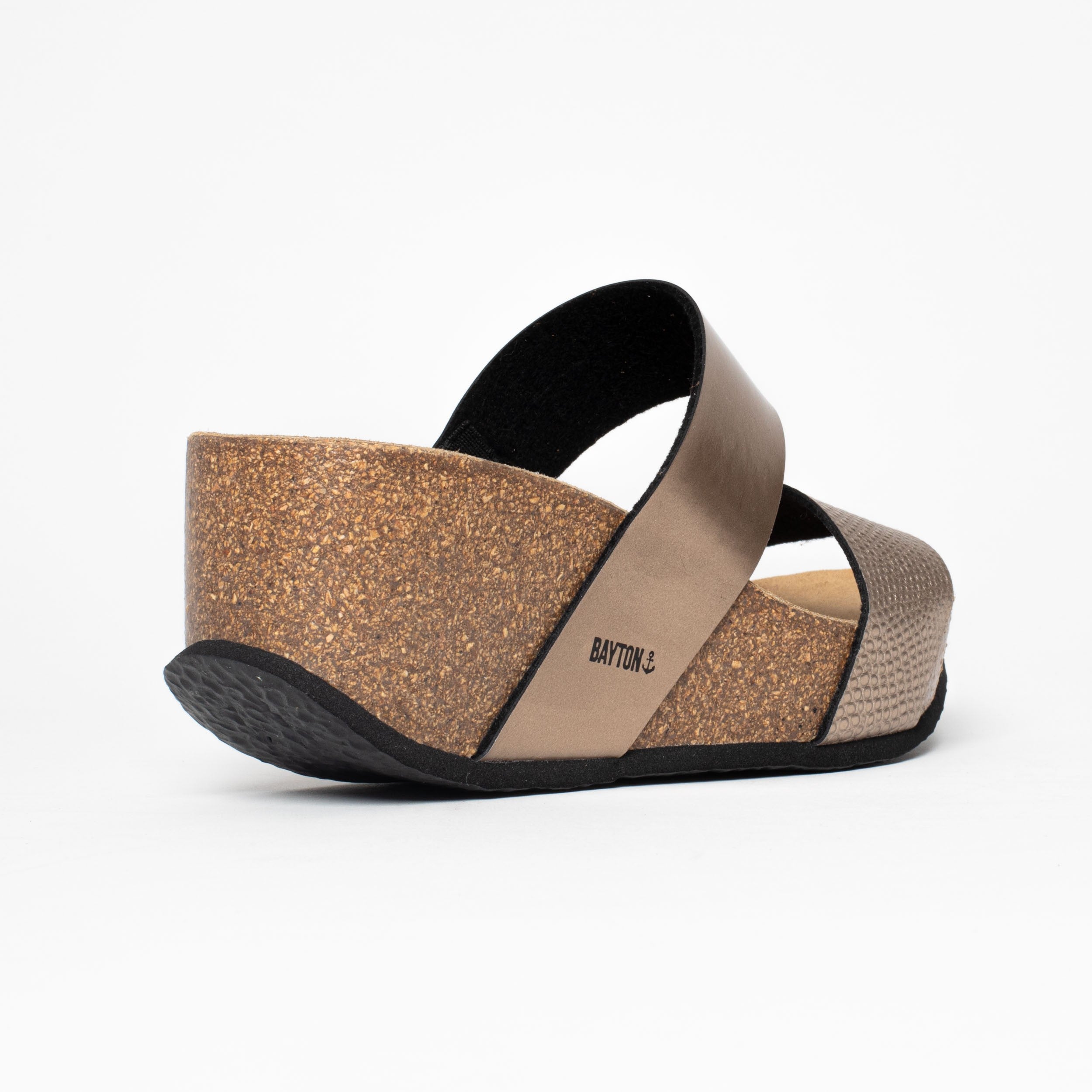 Philomene Mocha Wedge and Semi-Wedge Sandals