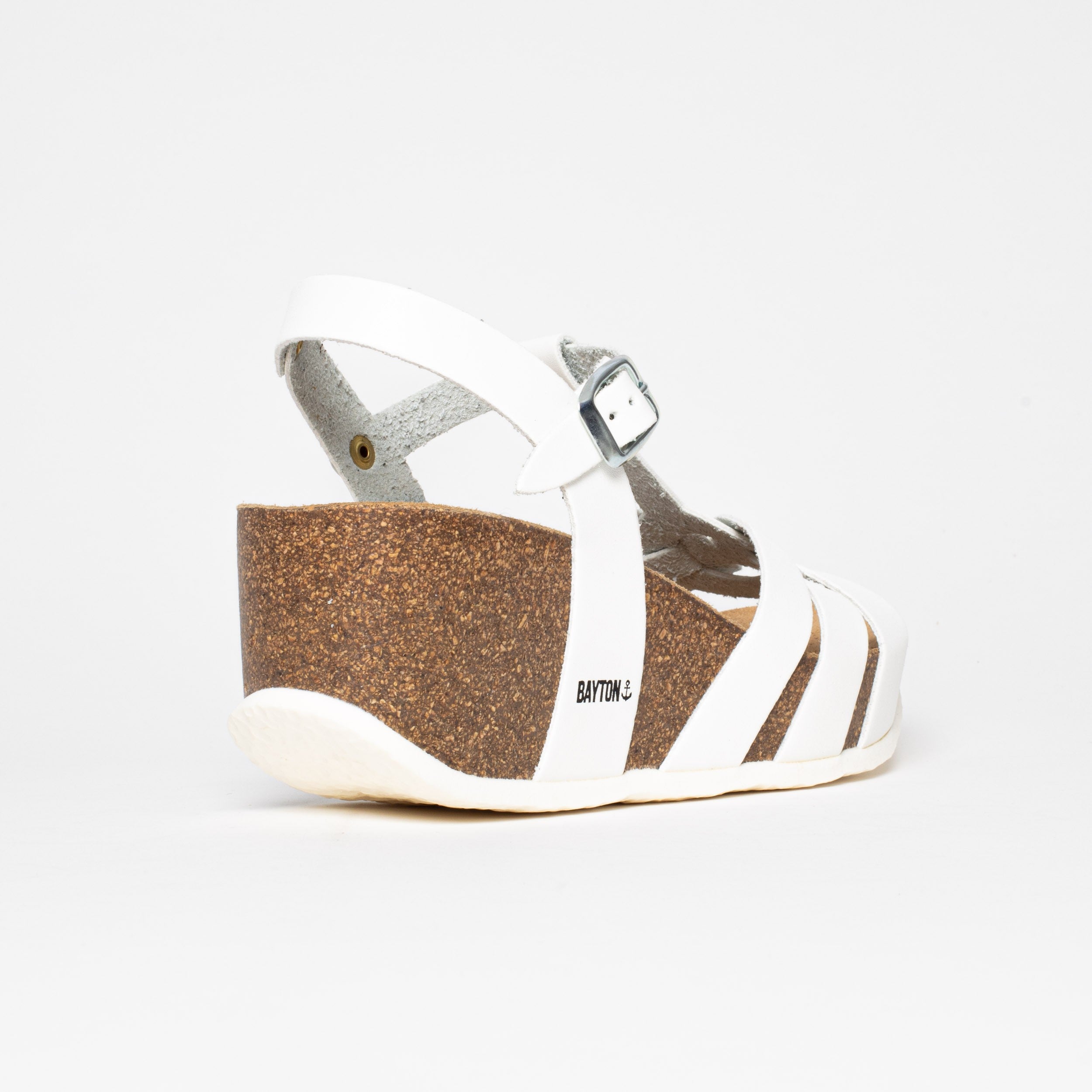 Lanzarote White Wedge and Semi-Wedge Sandals