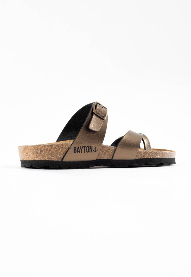 Sandalias Diane con punta en bronce