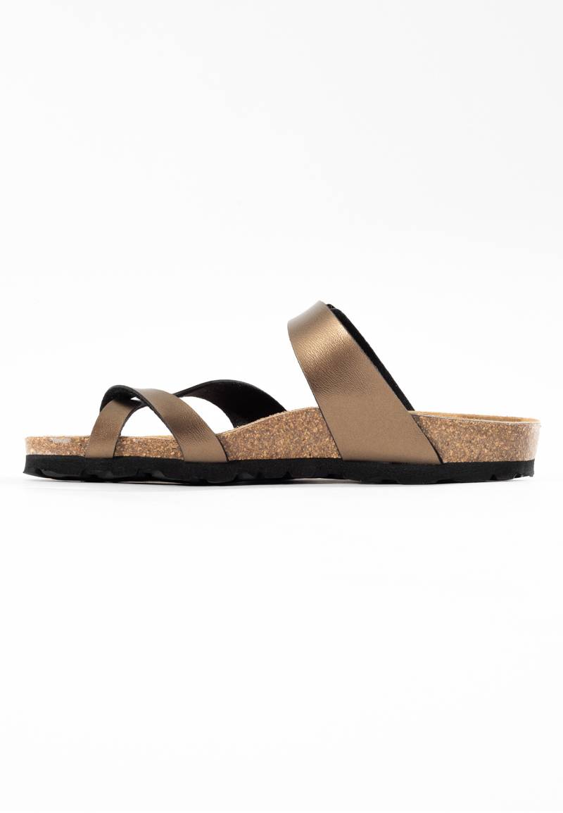 Sandalias Diane con punta en bronce