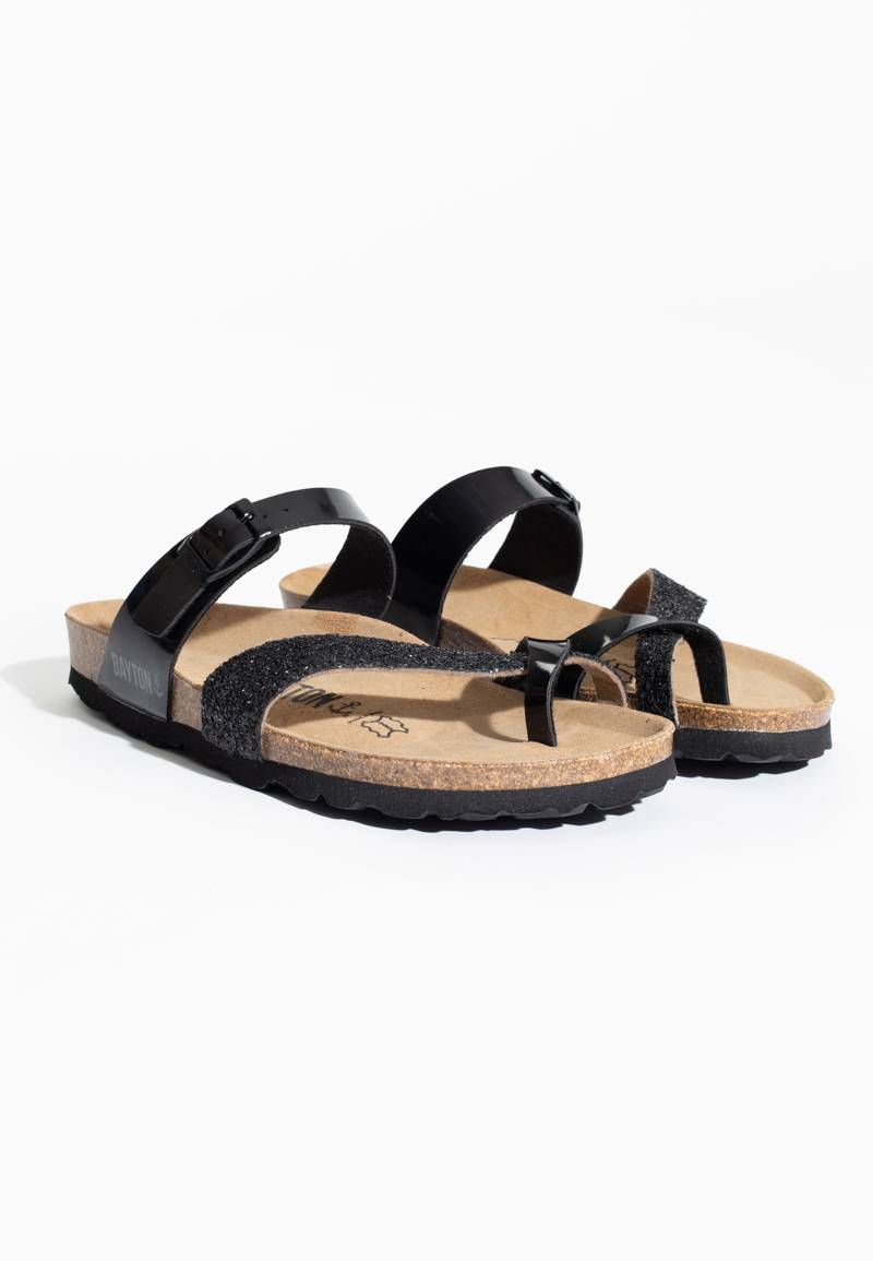 Diane Black Open Toe Sandals