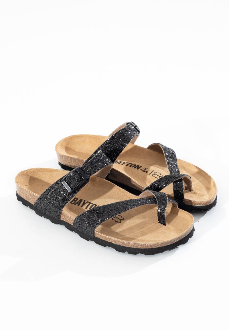 Diane Black Open Toe Sandals