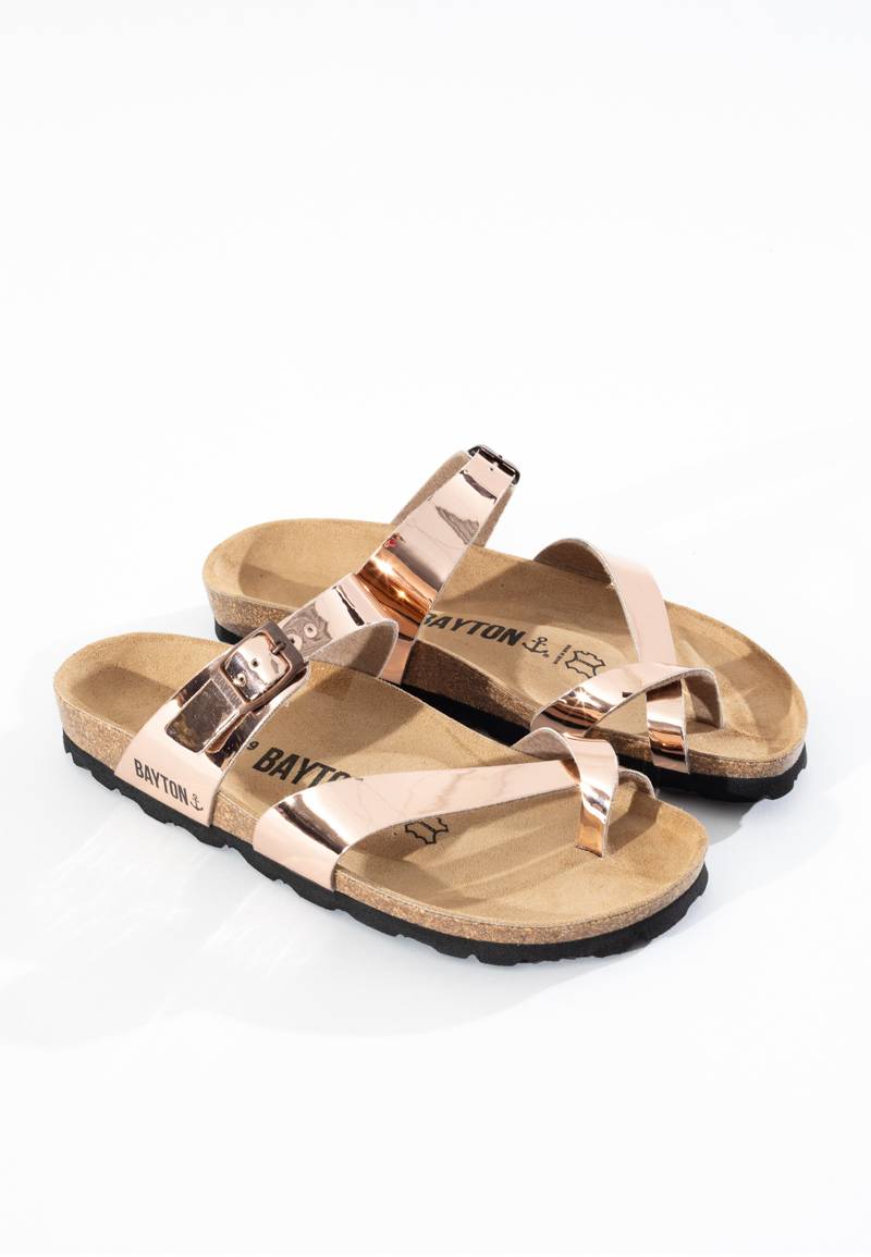 Diane Rose Toe-Strap Sandals