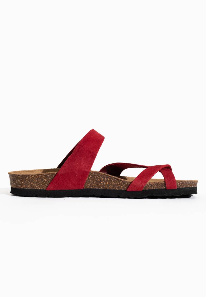 Red Diane Open Toe Sandals