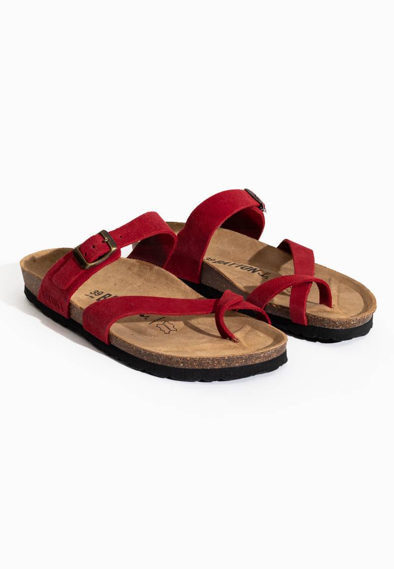 Sandalias Diane Puntera Rojo