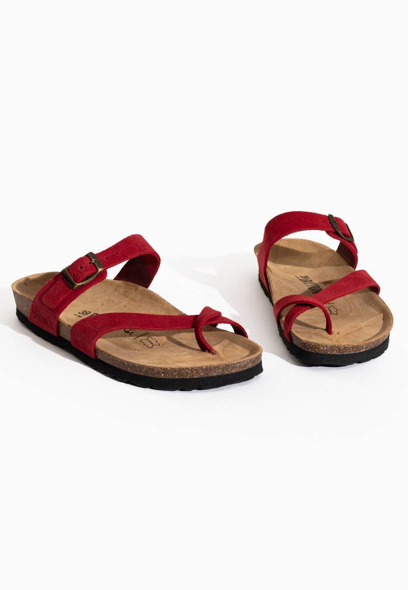 Red Diane Open Toe Sandals