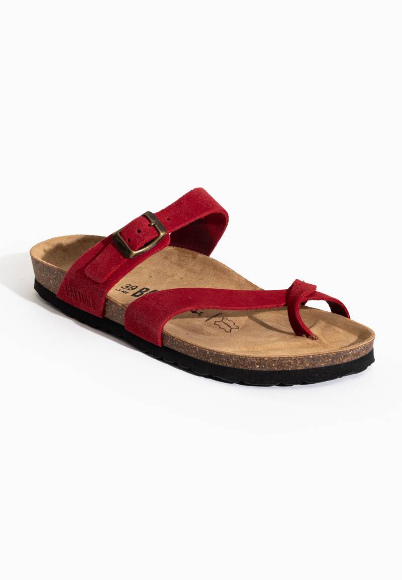 Red Diane Open Toe Sandals