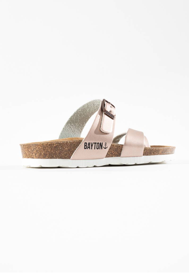 Diane Salmon Toe-Strap Sandals