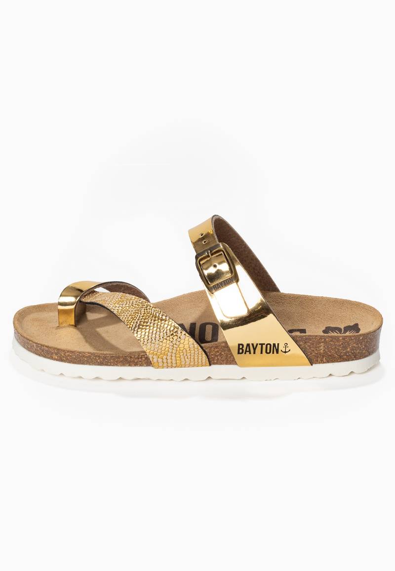 Diane Gold Toe-Toe Sandals