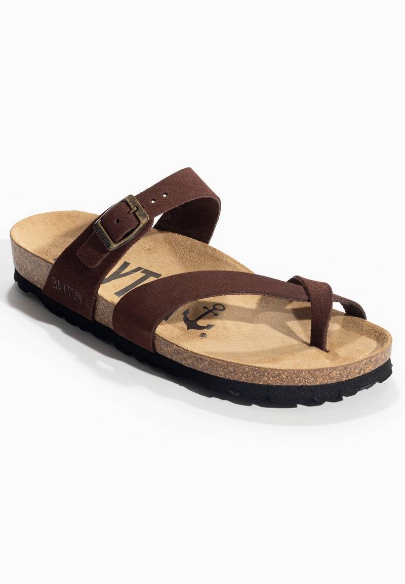 Diane Brown Toe-Strap Sandals