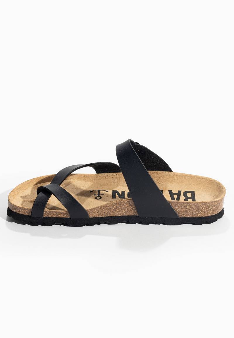 Diane Black Open Toe Sandals