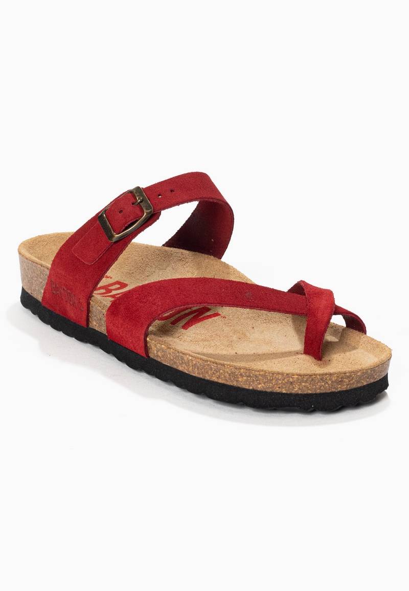 Red Diane Open Toe Sandals