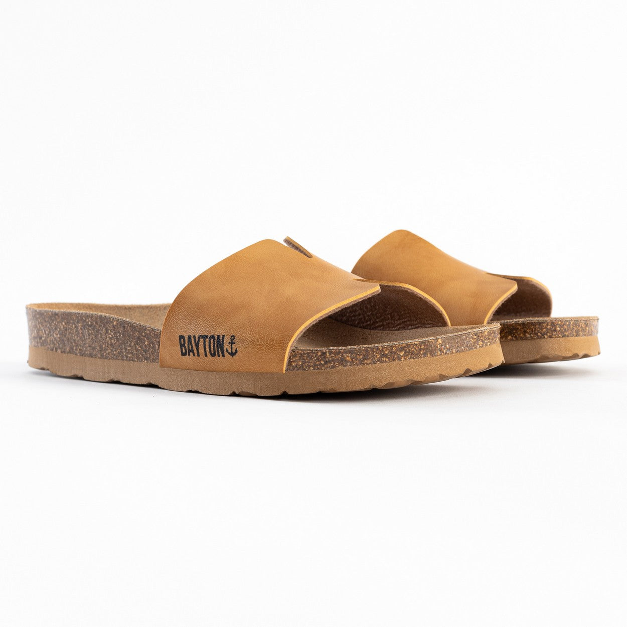 Djilian Camel 1 Strap Sandals