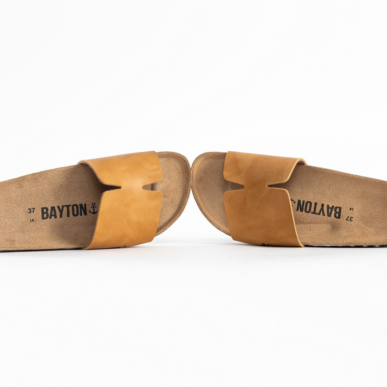 Djilian Camel 1 Strap Sandals