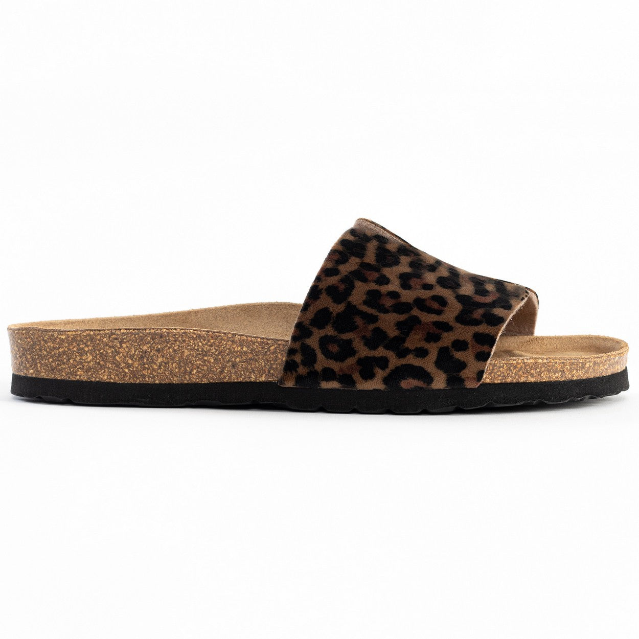 Djilian Leopard 1 Strap Sandals