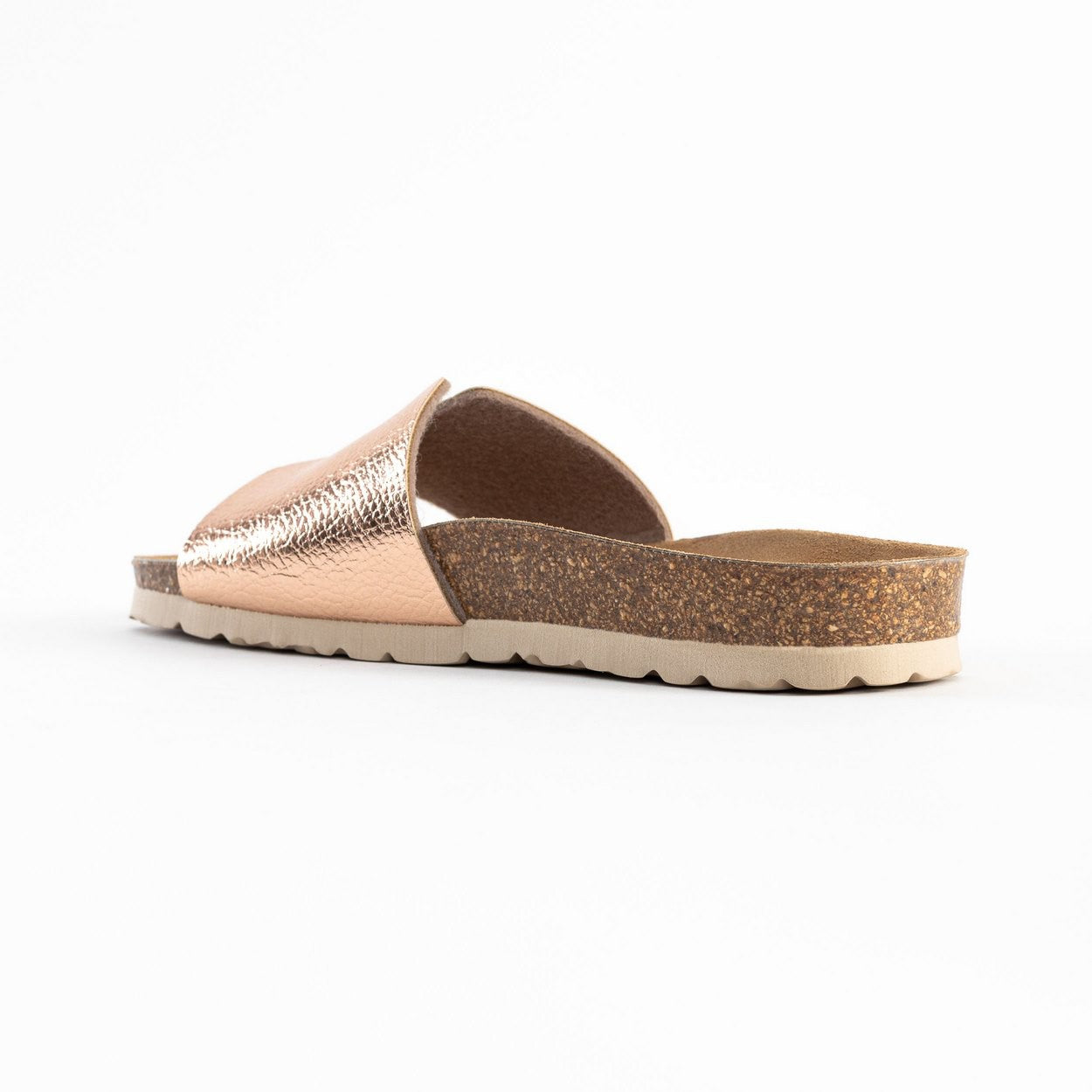 Djilian Rose Gold 1 Strap Sandals