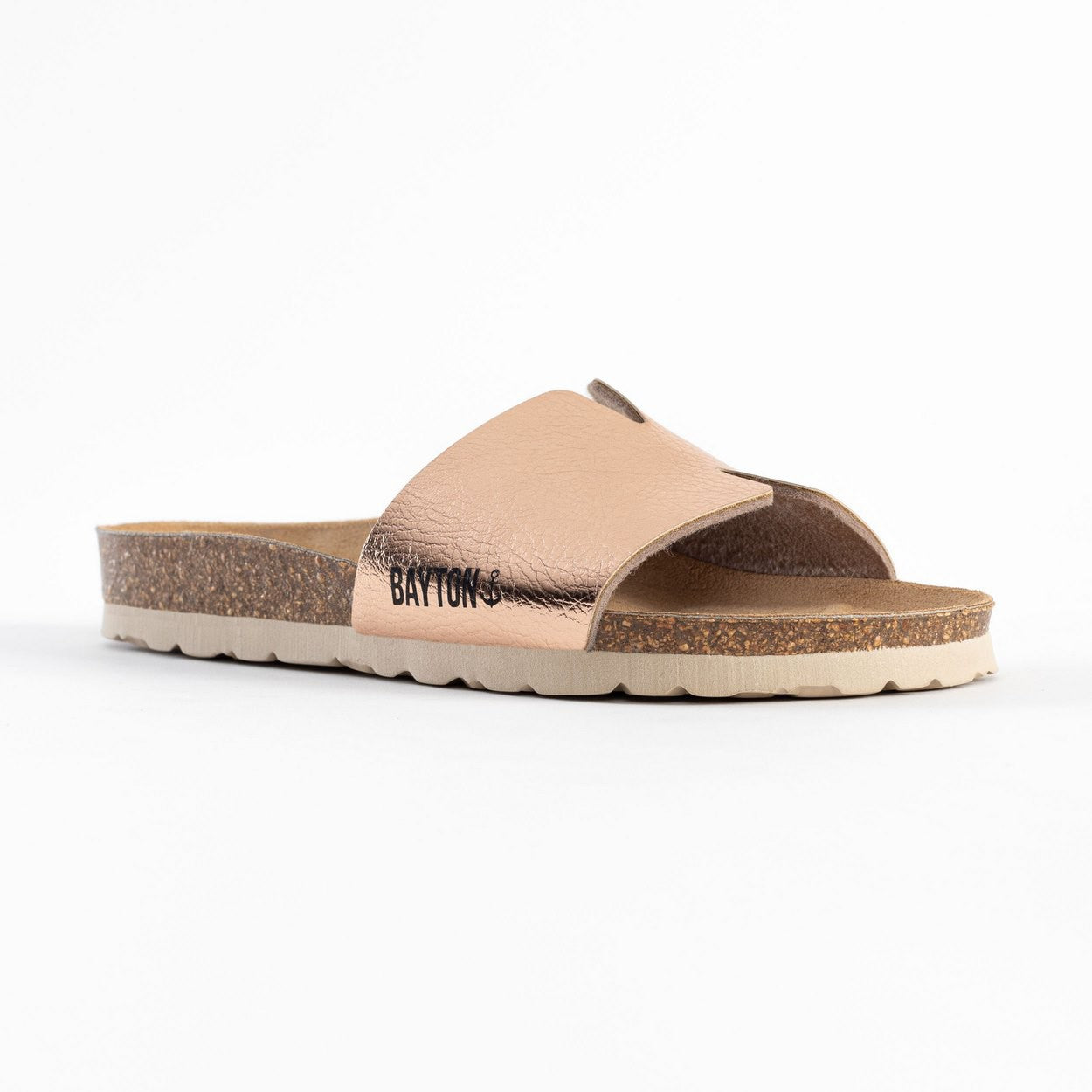 Djilian Rose Gold 1 Strap Sandals